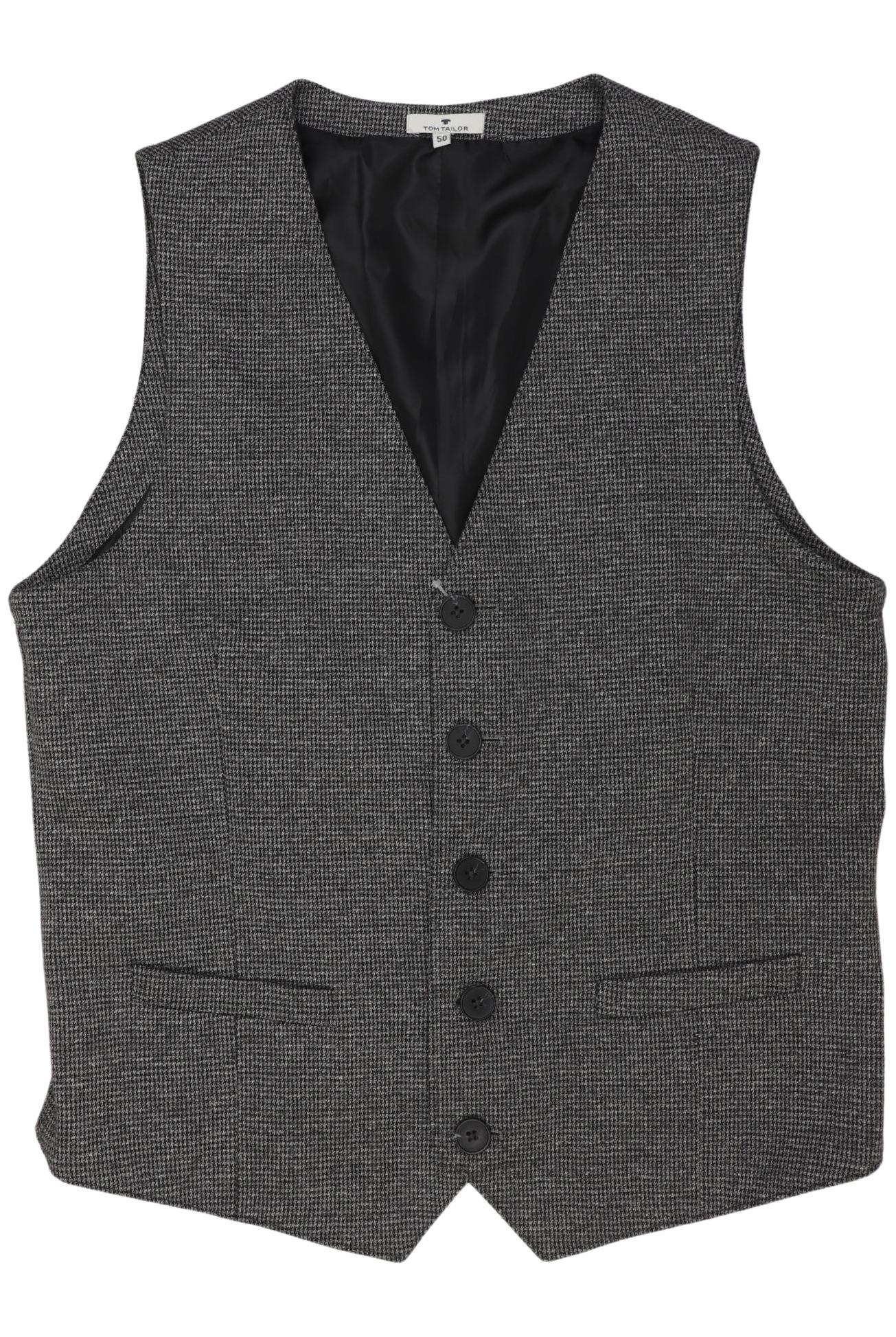 

Tom Tailor Herren Weste, grau, Gr. 50