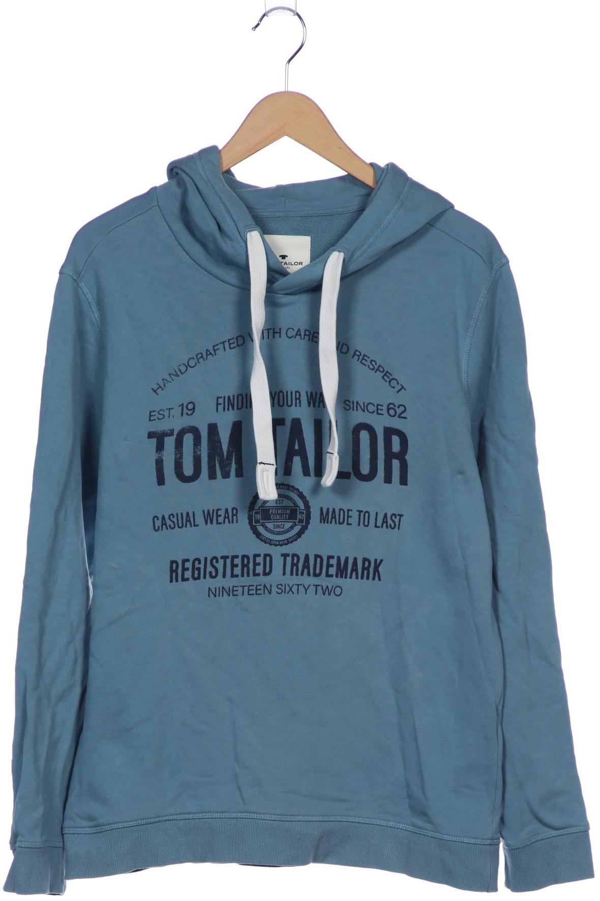 

Tom Tailor Herren Kapuzenpullover, blau, Gr. 54