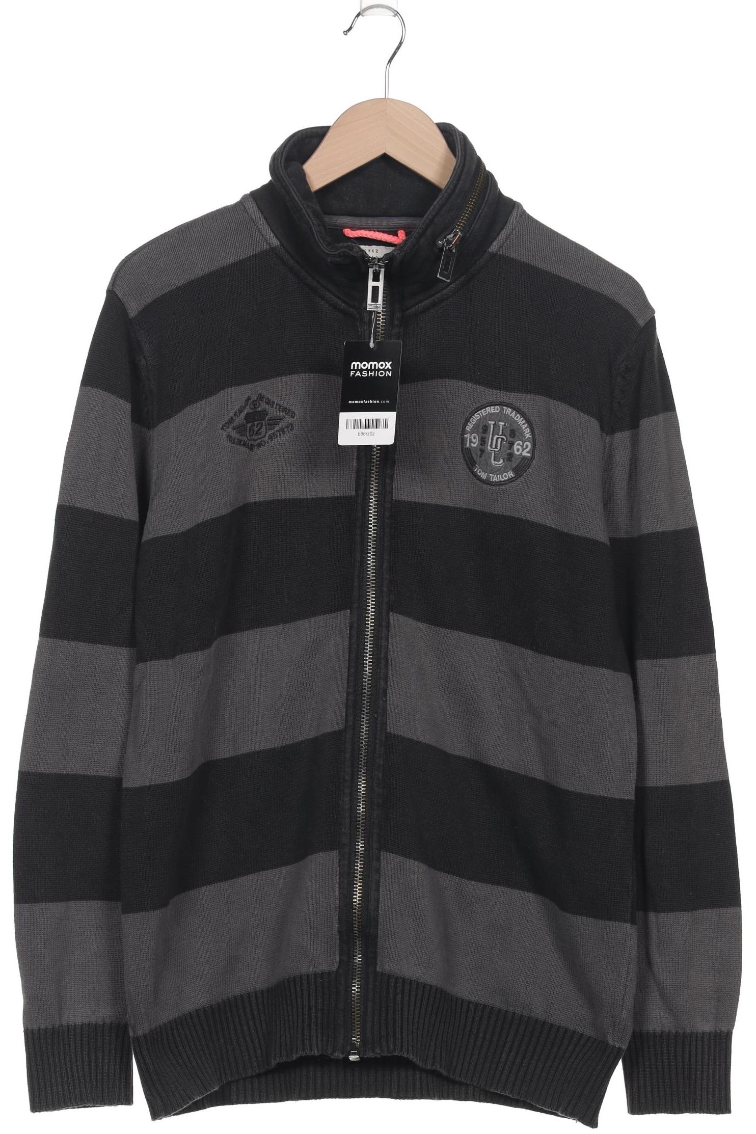 

Tom Tailor Herren Strickjacke, grau, Gr. 54