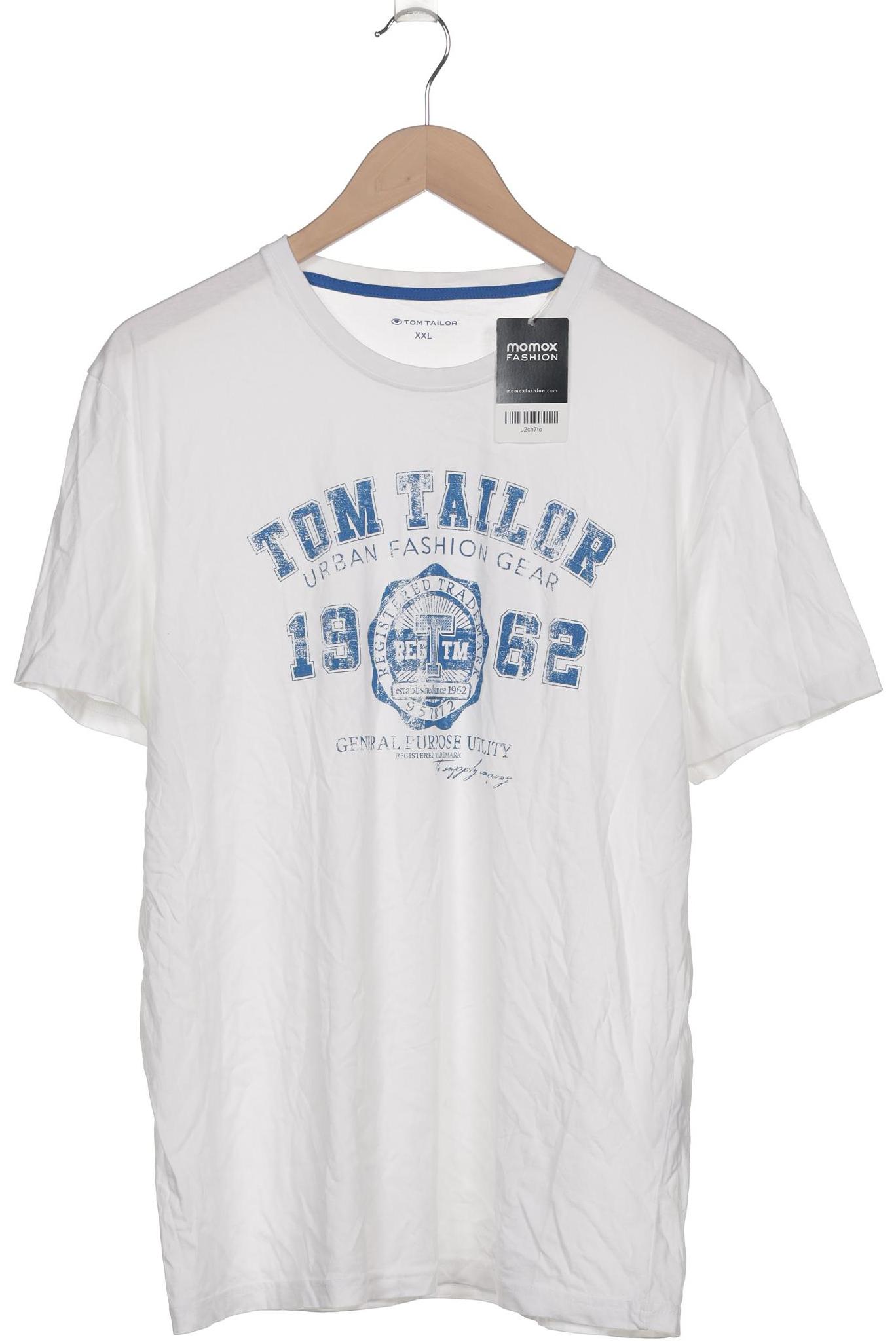 

Tom Tailor Herren T-Shirt, weiß, Gr. 56