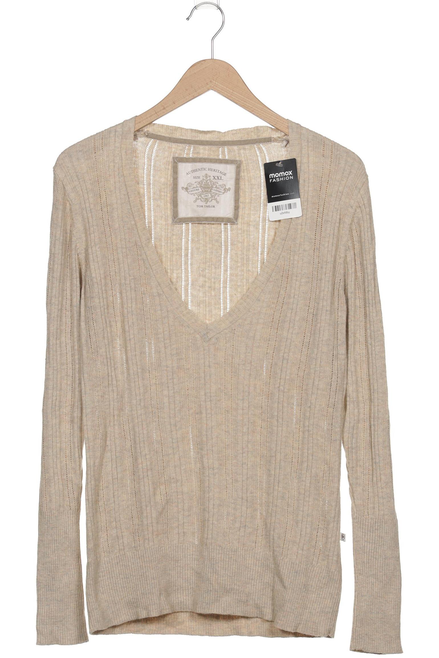 

Tom Tailor Herren Pullover, beige, Gr. 56