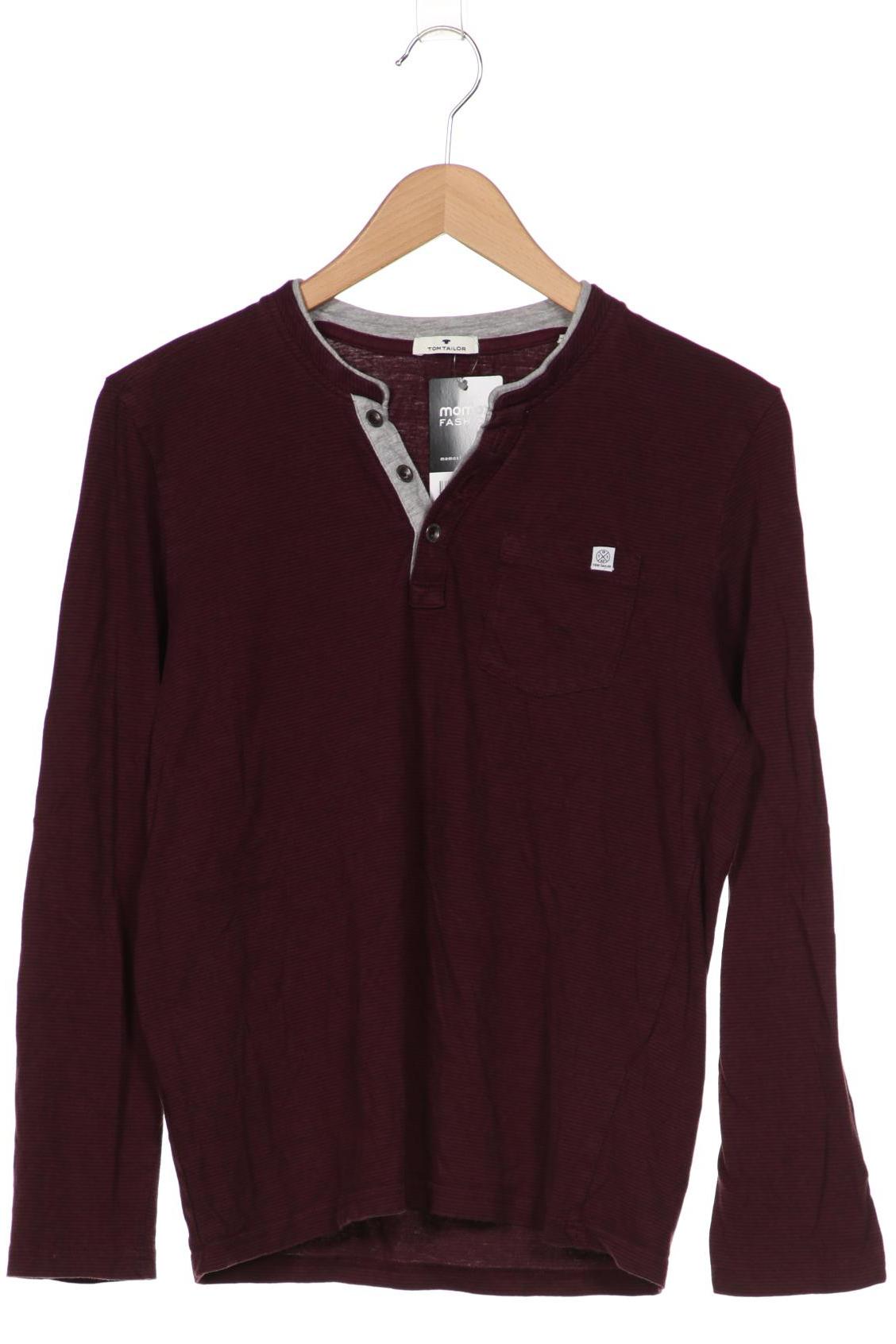 

Tom Tailor Herren Langarmshirt, bordeaux, Gr. 46