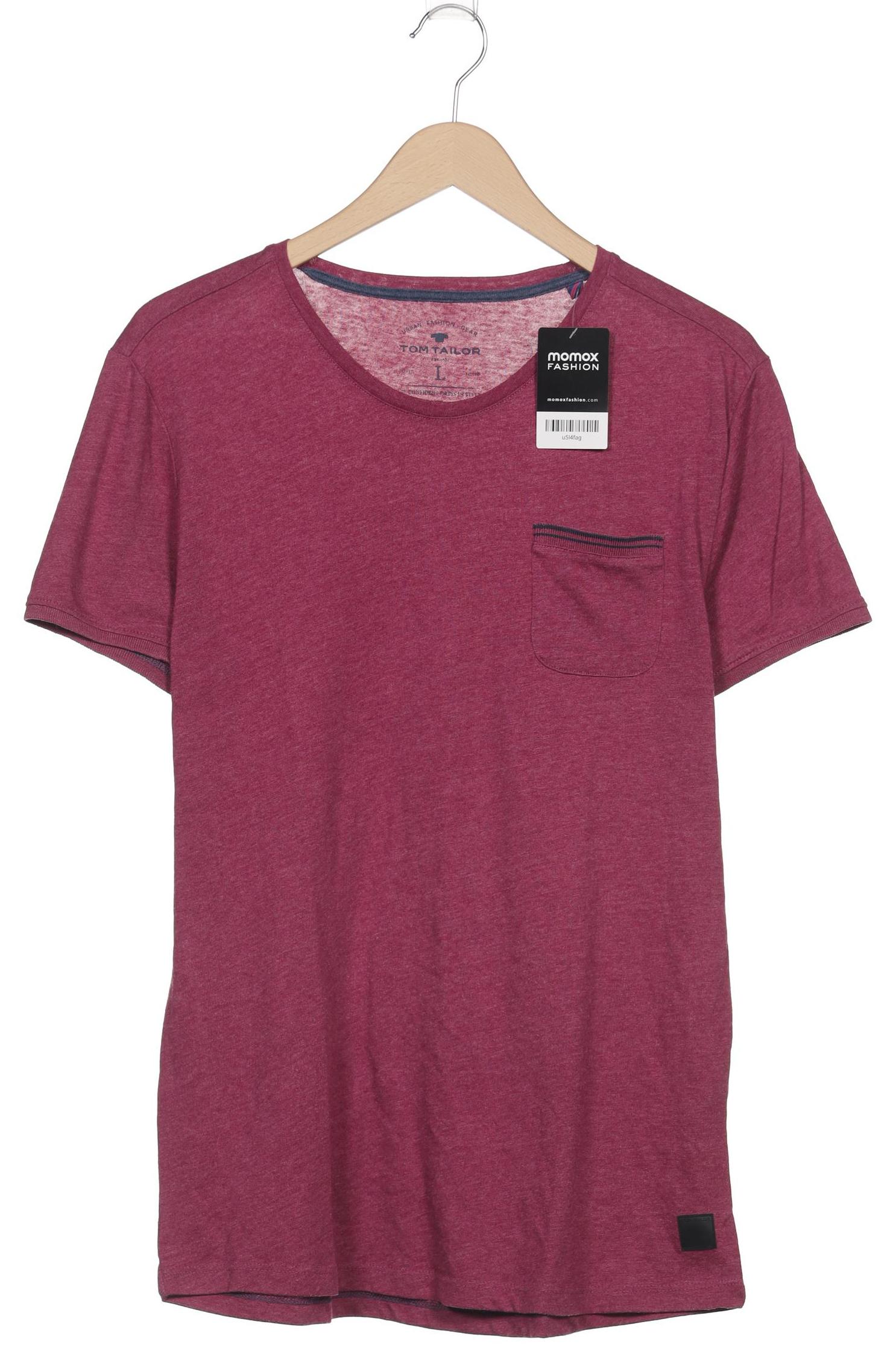

Tom Tailor Herren T-Shirt, bordeaux, Gr. 52