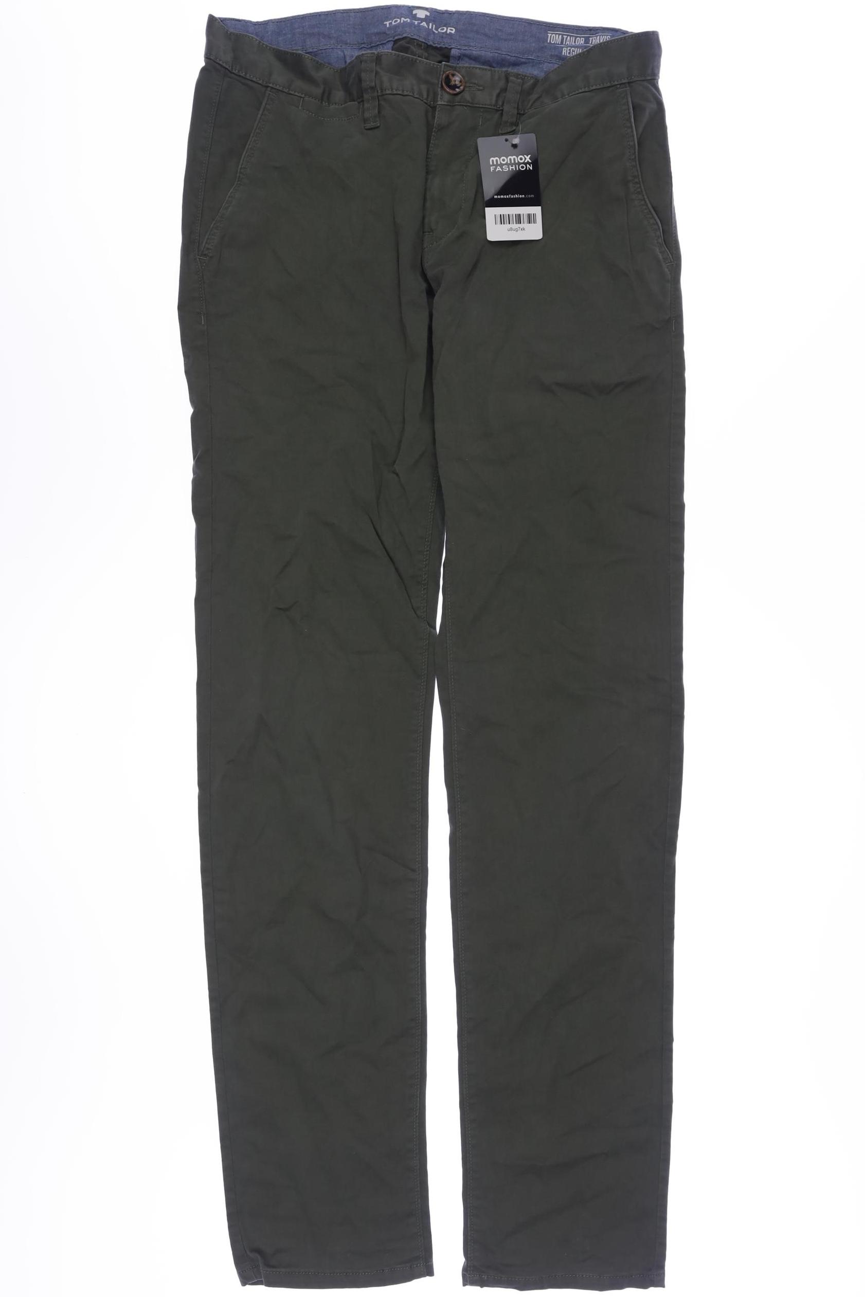 

Tom Tailor Herren Stoffhose, grün, Gr. 30