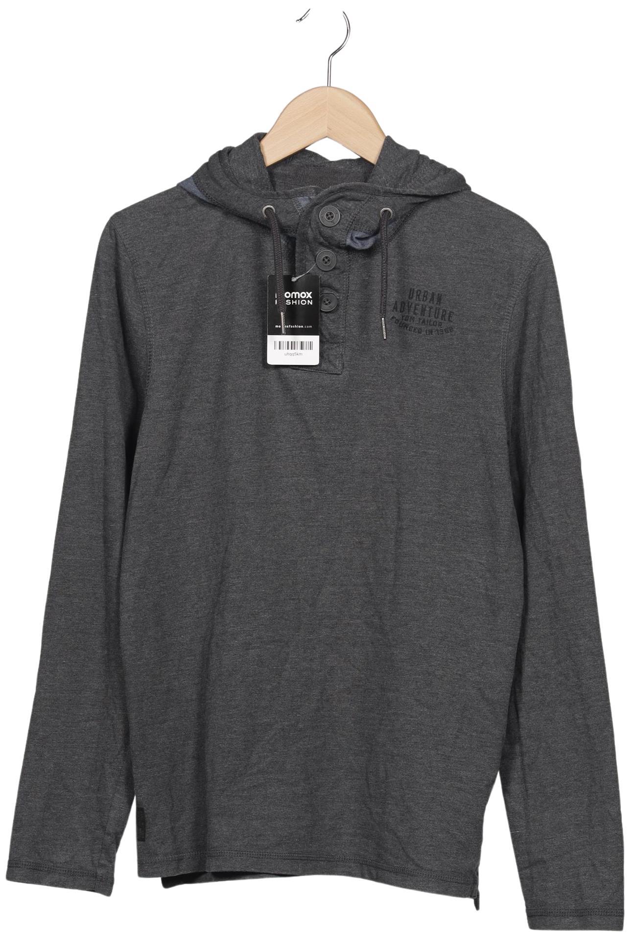 

Tom Tailor Herren Kapuzenpullover, grau, Gr. 48