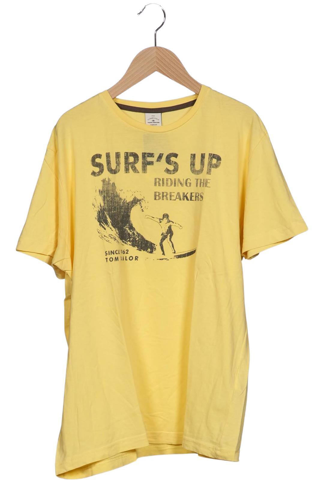 

Tom Tailor Herren T-Shirt, gelb, Gr. 52