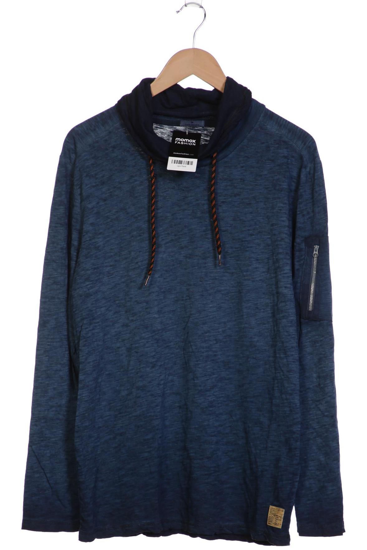 

Tom Tailor Herren Langarmshirt, marineblau, Gr. 52