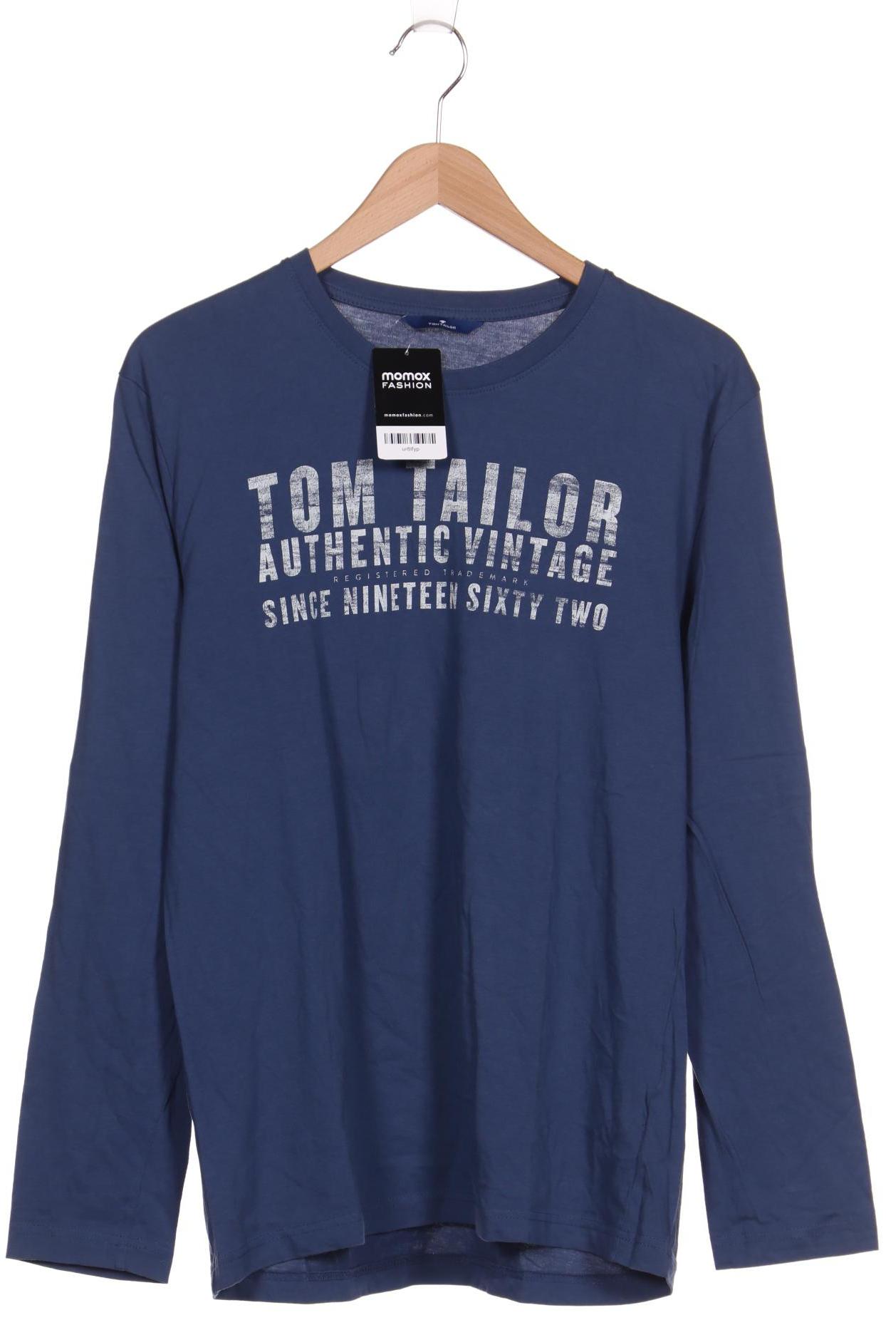 

Tom Tailor Herren Langarmshirt, marineblau