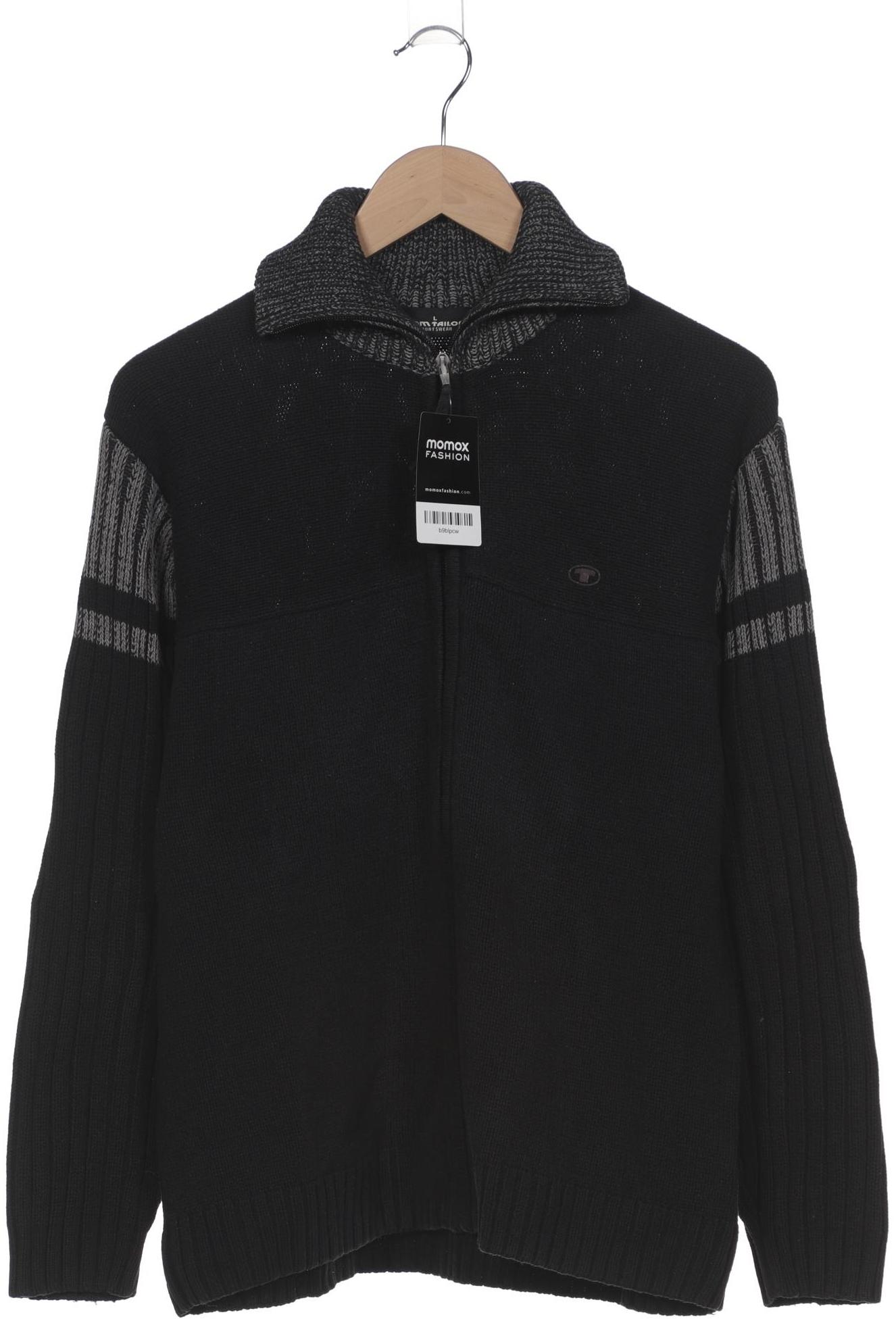 

Tom Tailor Herren Strickjacke, schwarz, Gr. 52