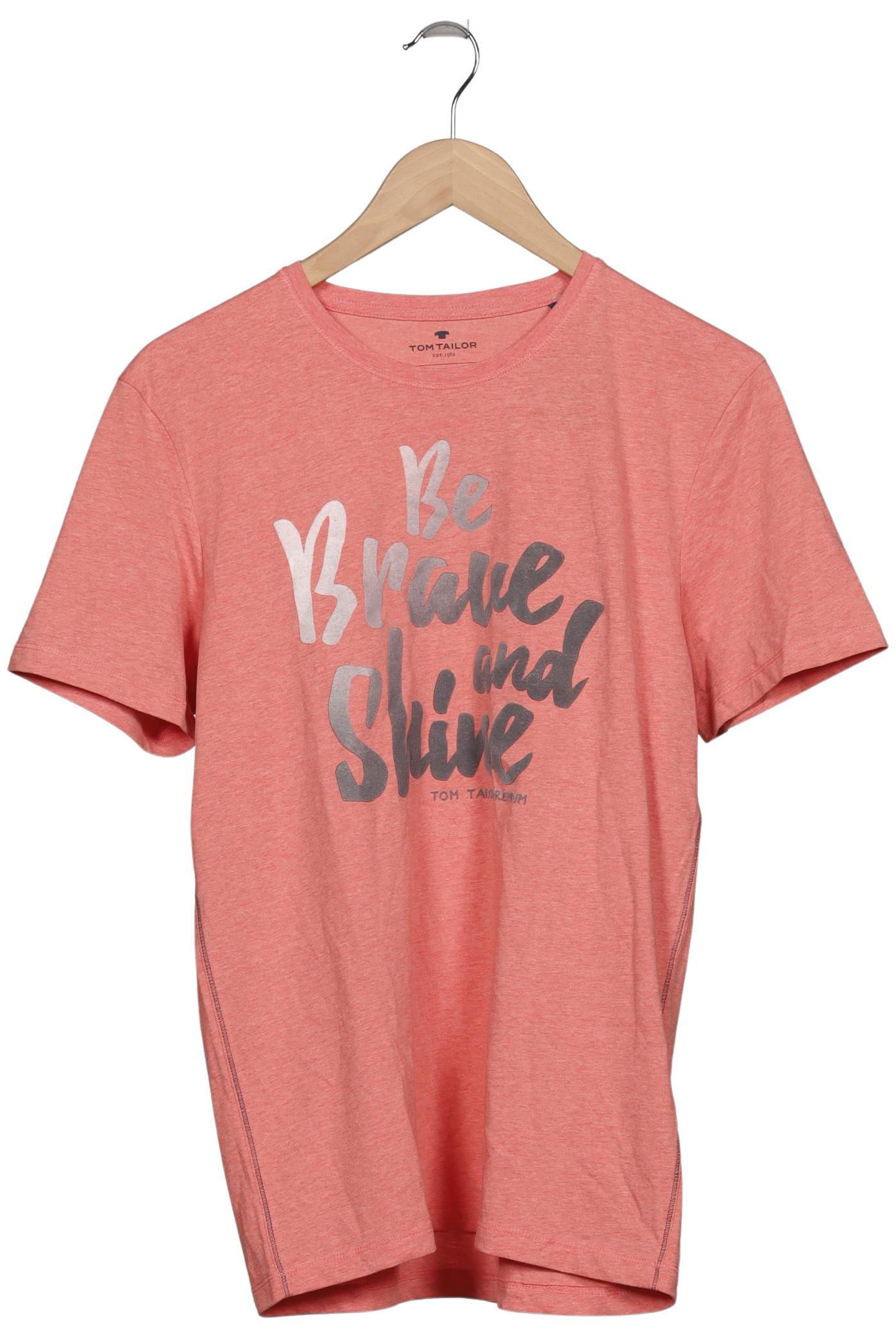 

Tom Tailor Herren T-Shirt, pink, Gr. 46