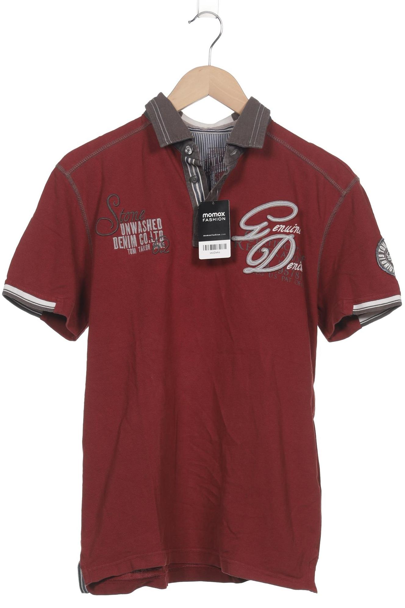 

Tom Tailor Herren Poloshirt, bordeaux, Gr. 48
