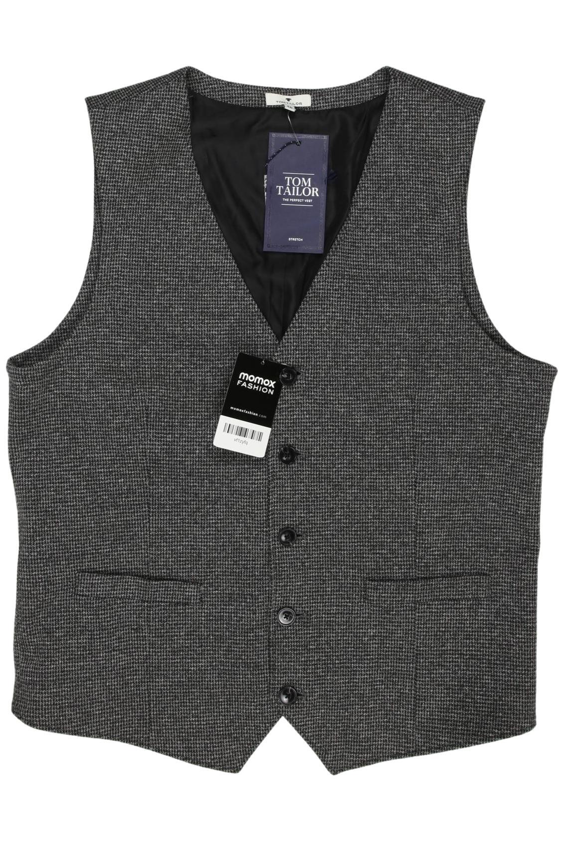Thumbnail - Tom Tailor Herren Weste, grau, Gr. 46