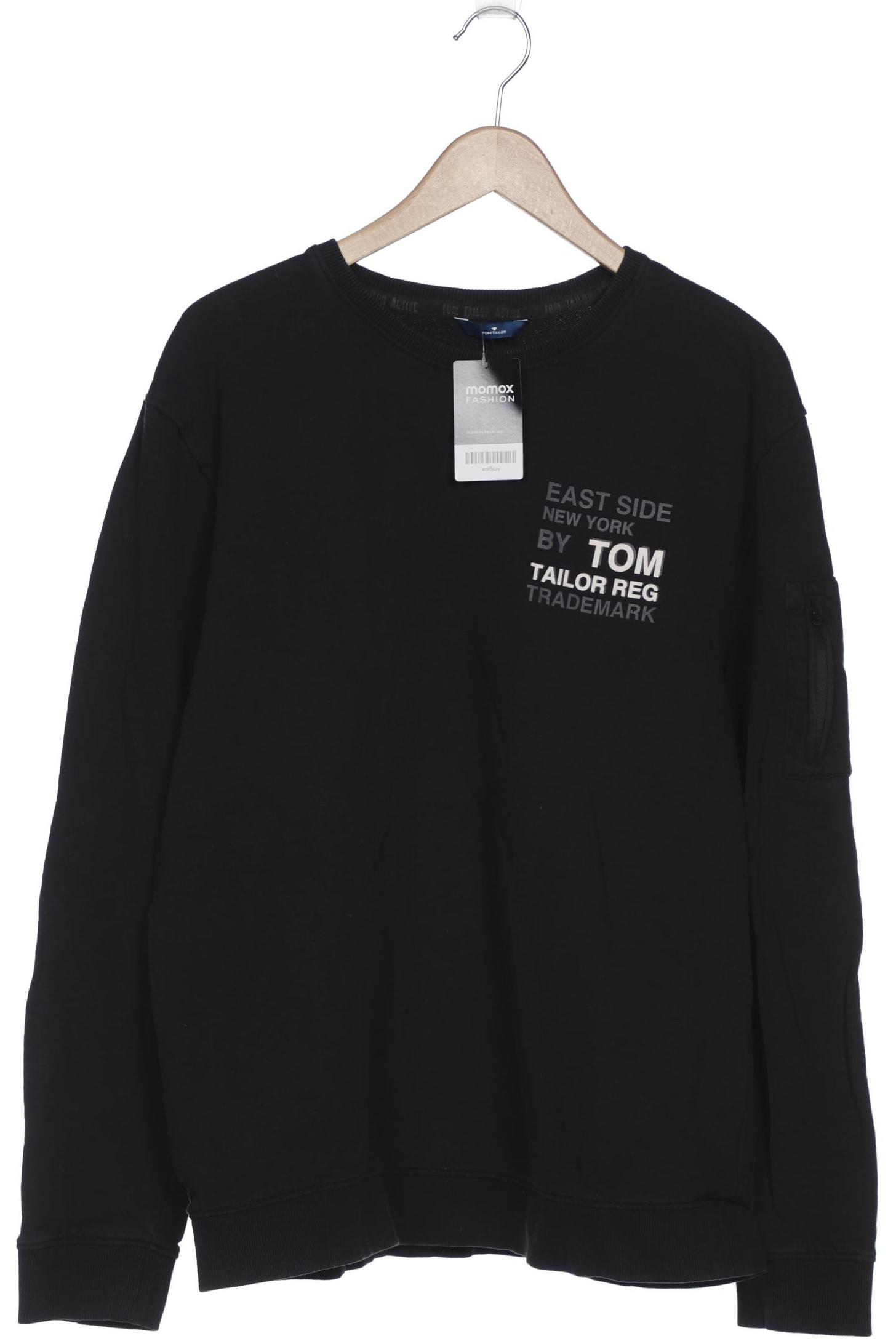 

Tom Tailor Herren Sweatshirt, schwarz