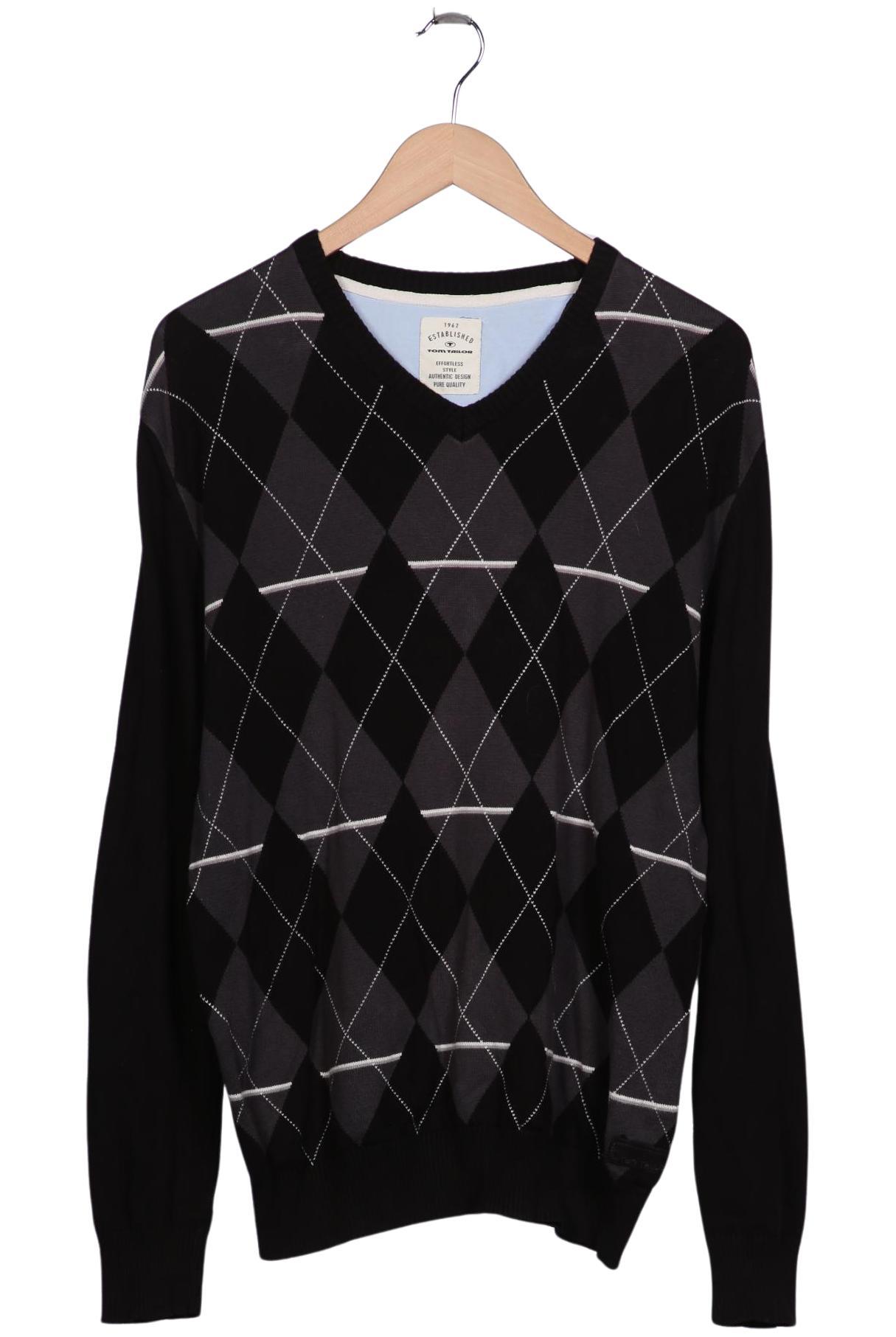 Thumbnail - Tom Tailor Herren Pullover, schwarz, Gr. 52