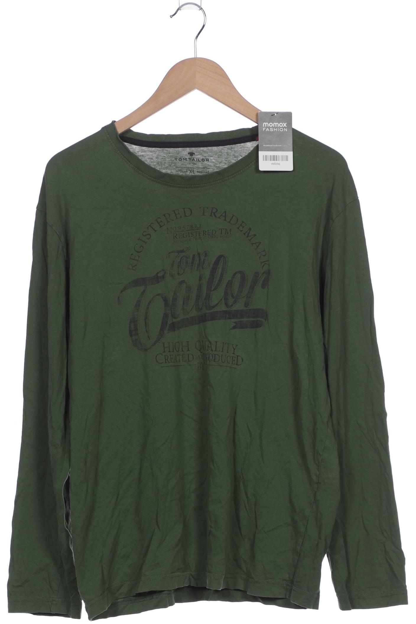 

Tom Tailor Herren Langarmshirt, grün, Gr. 54