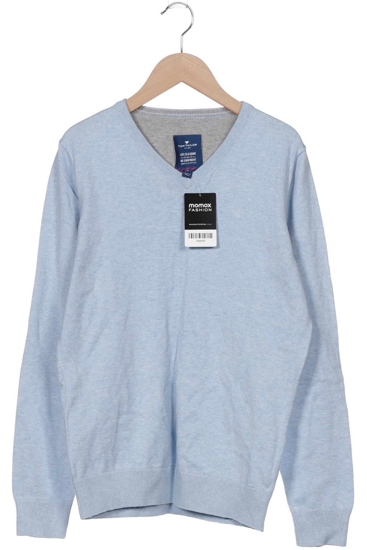 

Tom Tailor Herren Pullover, hellblau