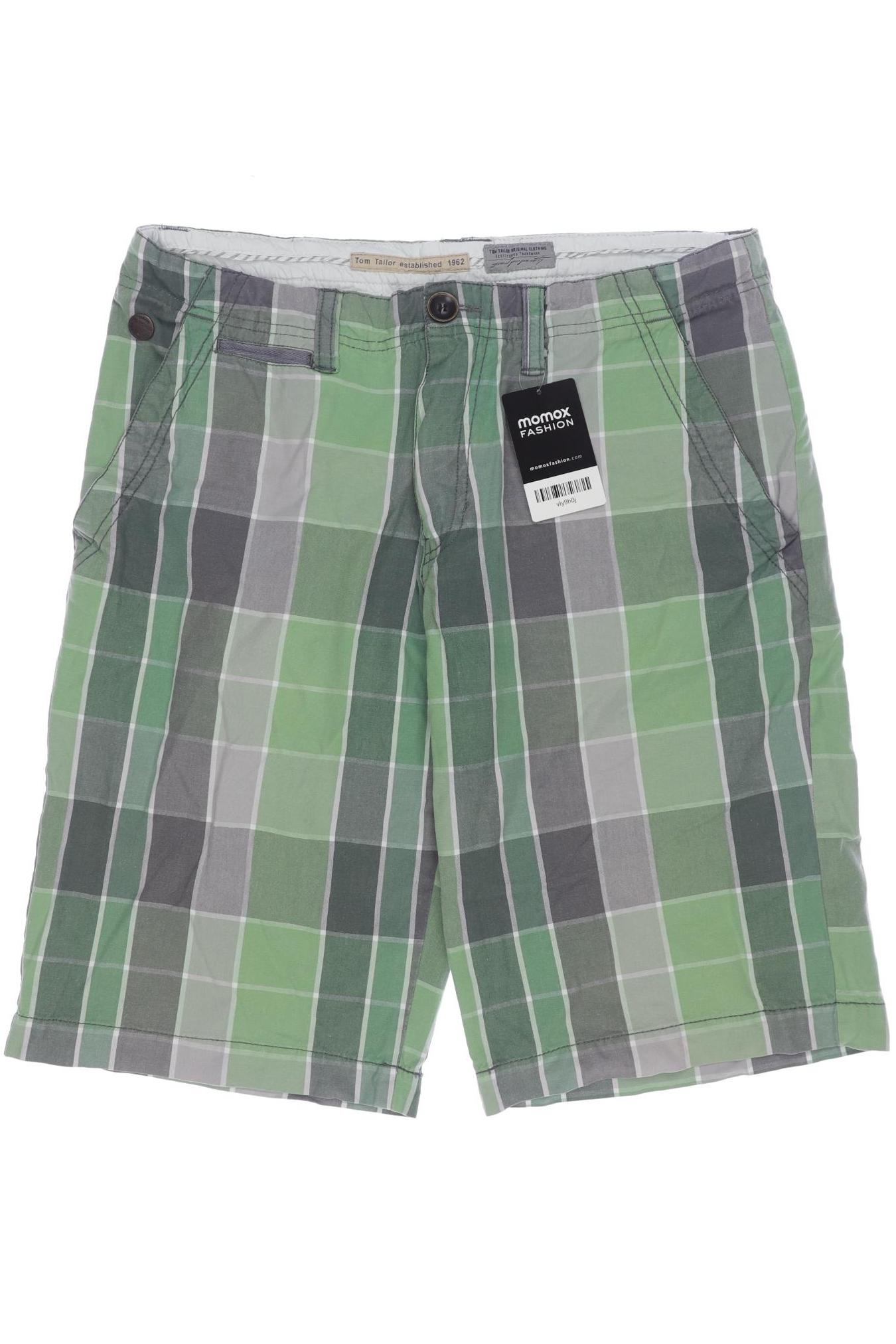 

Tom Tailor Herren Shorts, grün, Gr. 31