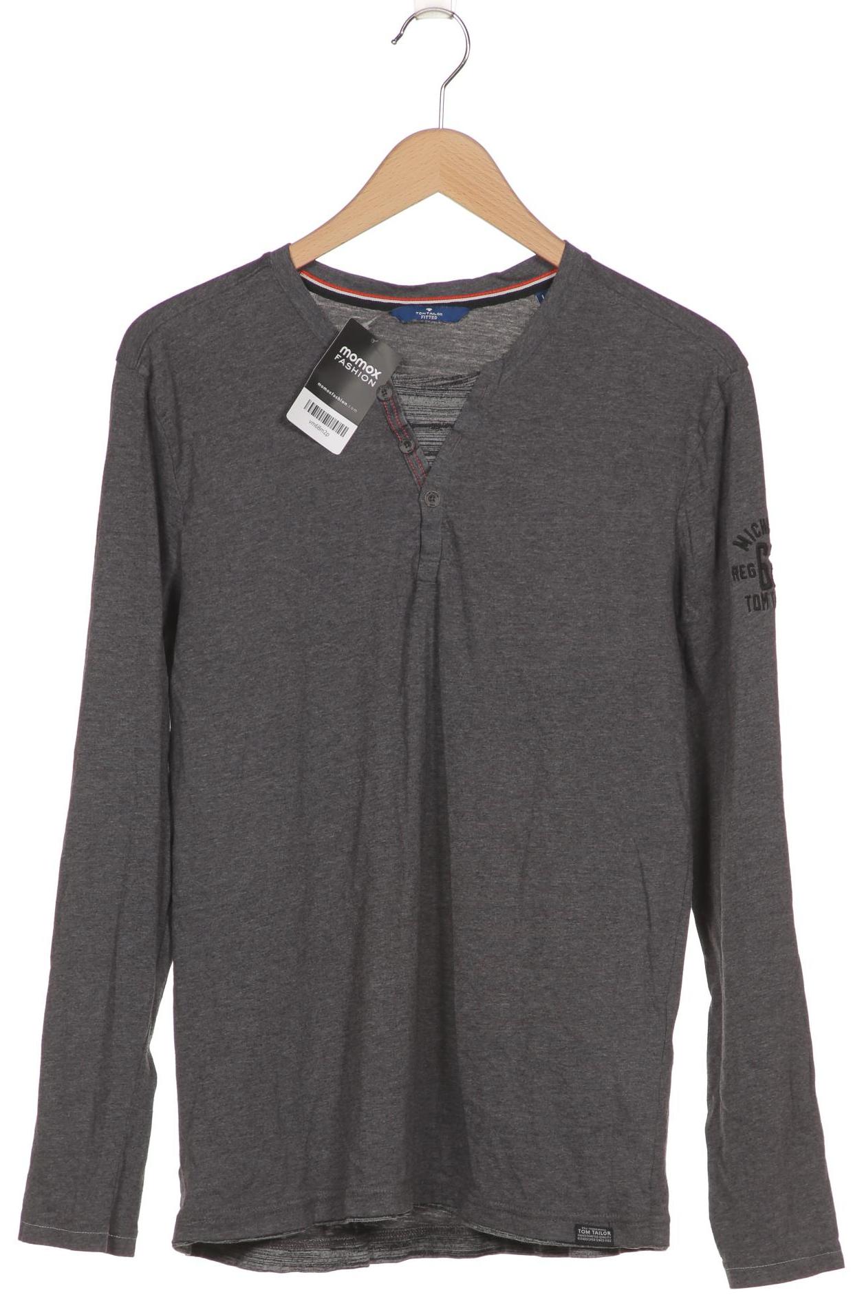 

Tom Tailor Herren Langarmshirt, grau, Gr. 52