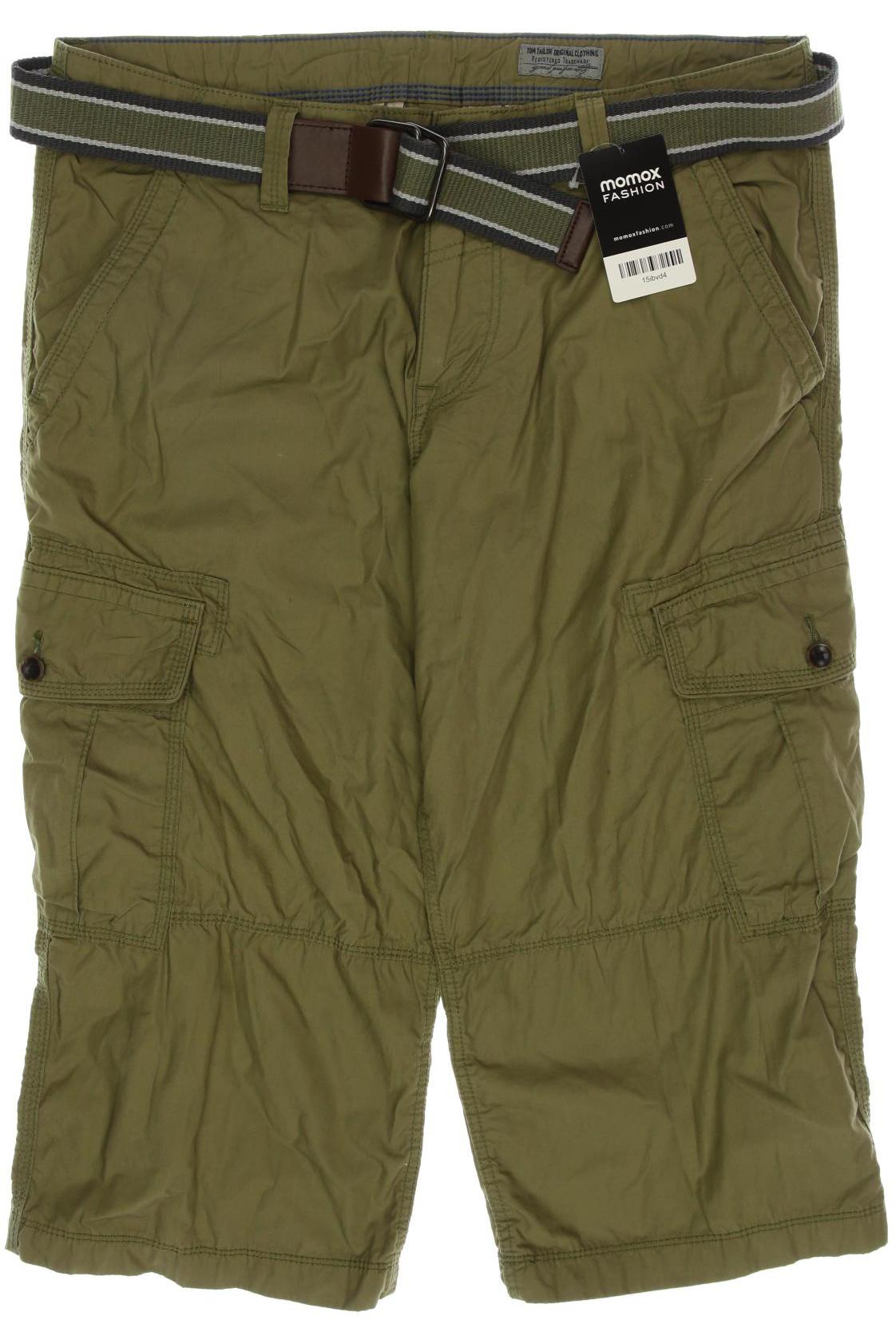 

Tom Tailor Herren Shorts, grün, Gr. 33