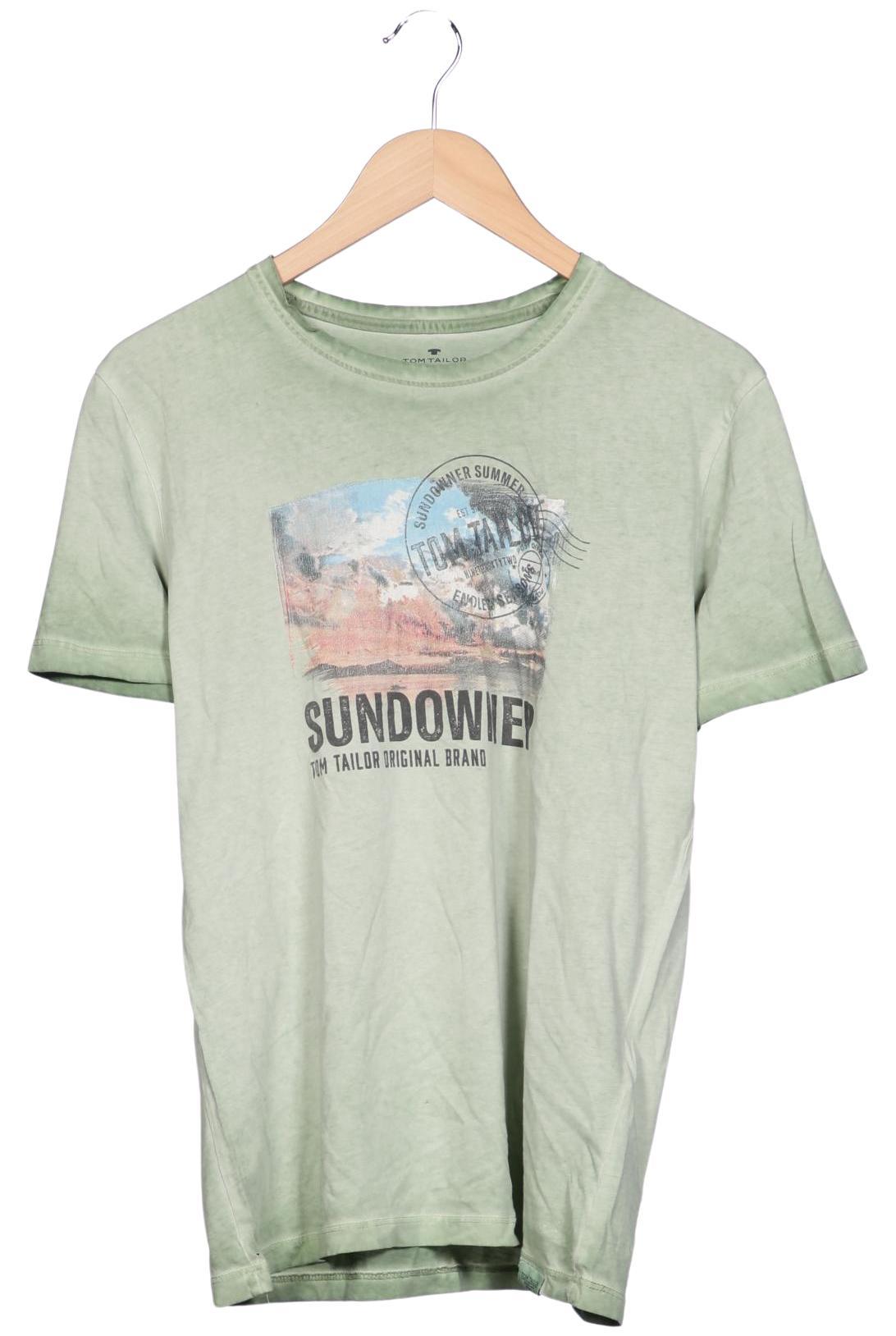 

Tom Tailor Herren T-Shirt, hellgrün, Gr. 46