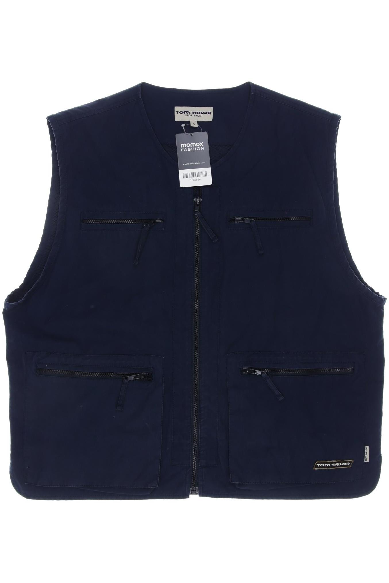 

Tom Tailor Herren Weste, marineblau, Gr. 52