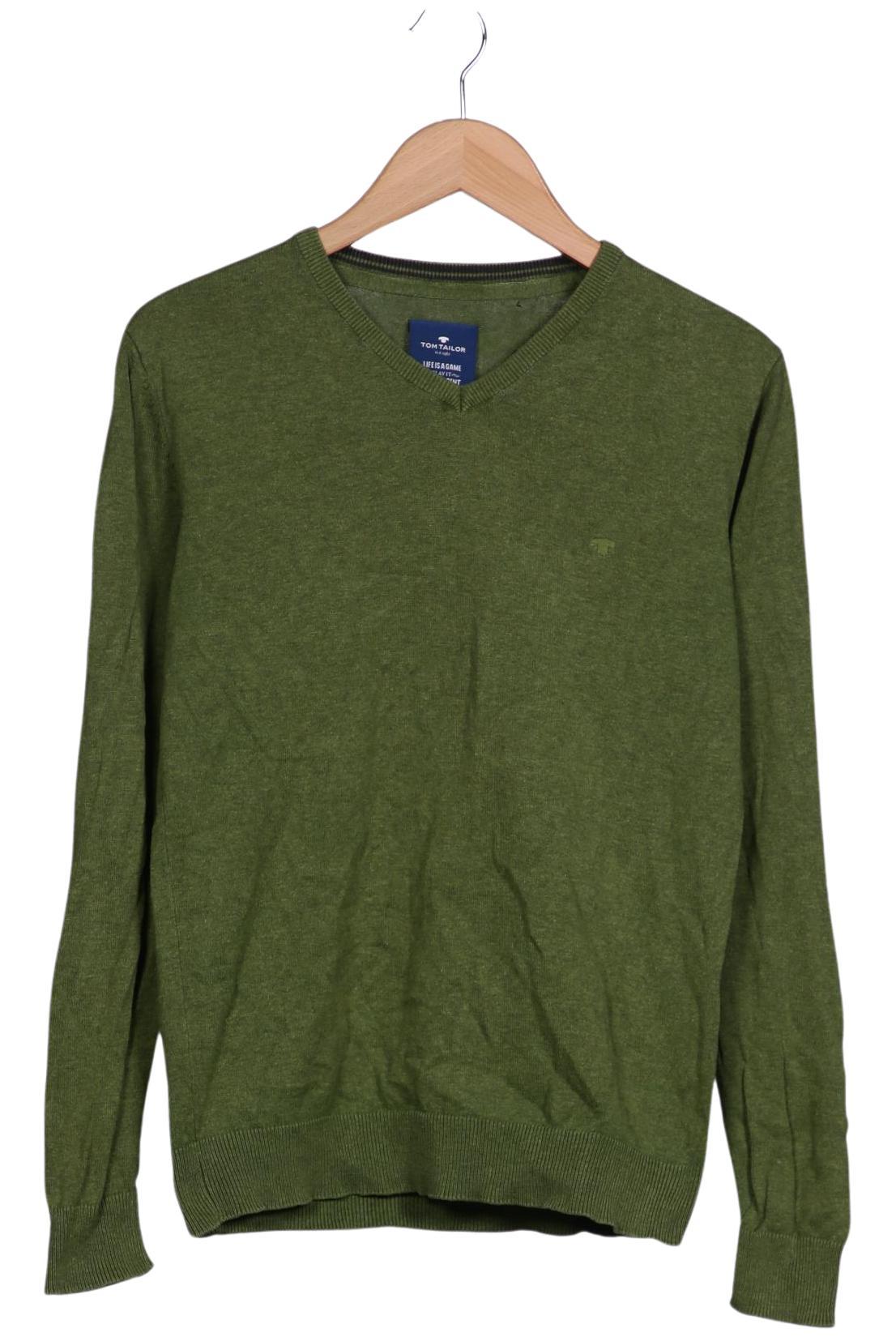 Thumbnail - Tom Tailor Herren Pullover, grün, Gr. 48