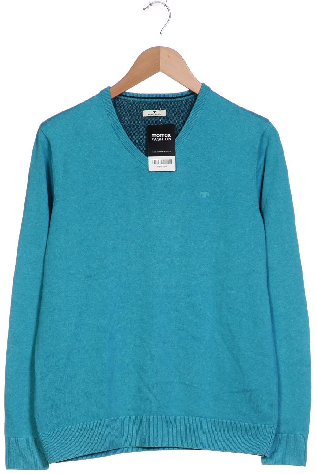 

Tom Tailor Herren Pullover, türkis, Gr. 48