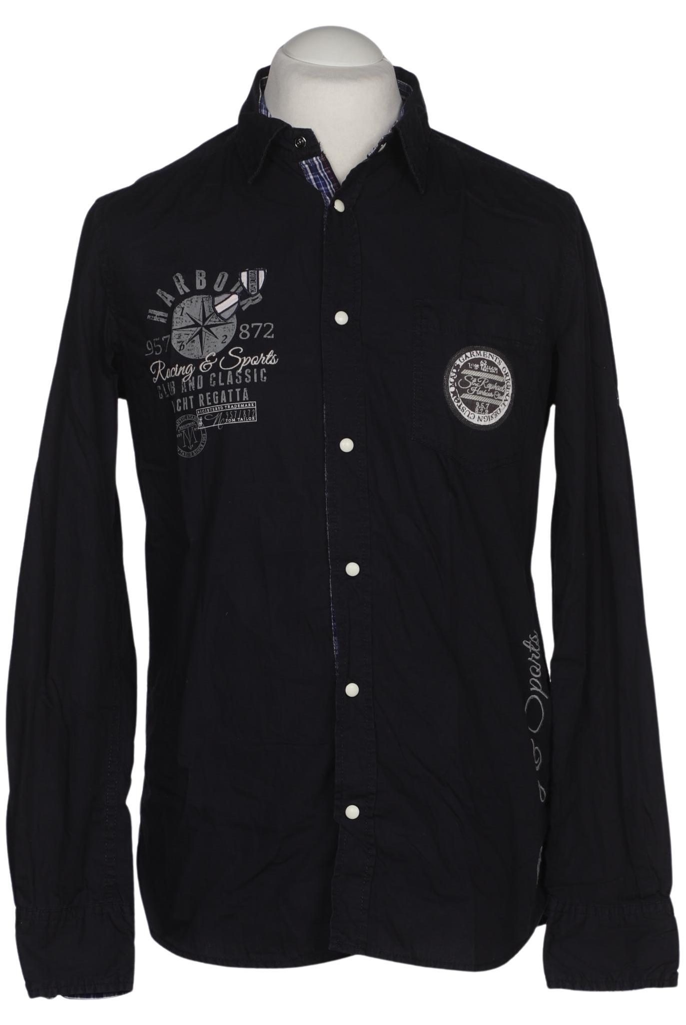 

Tom Tailor Herren Hemd, marineblau, Gr. 48