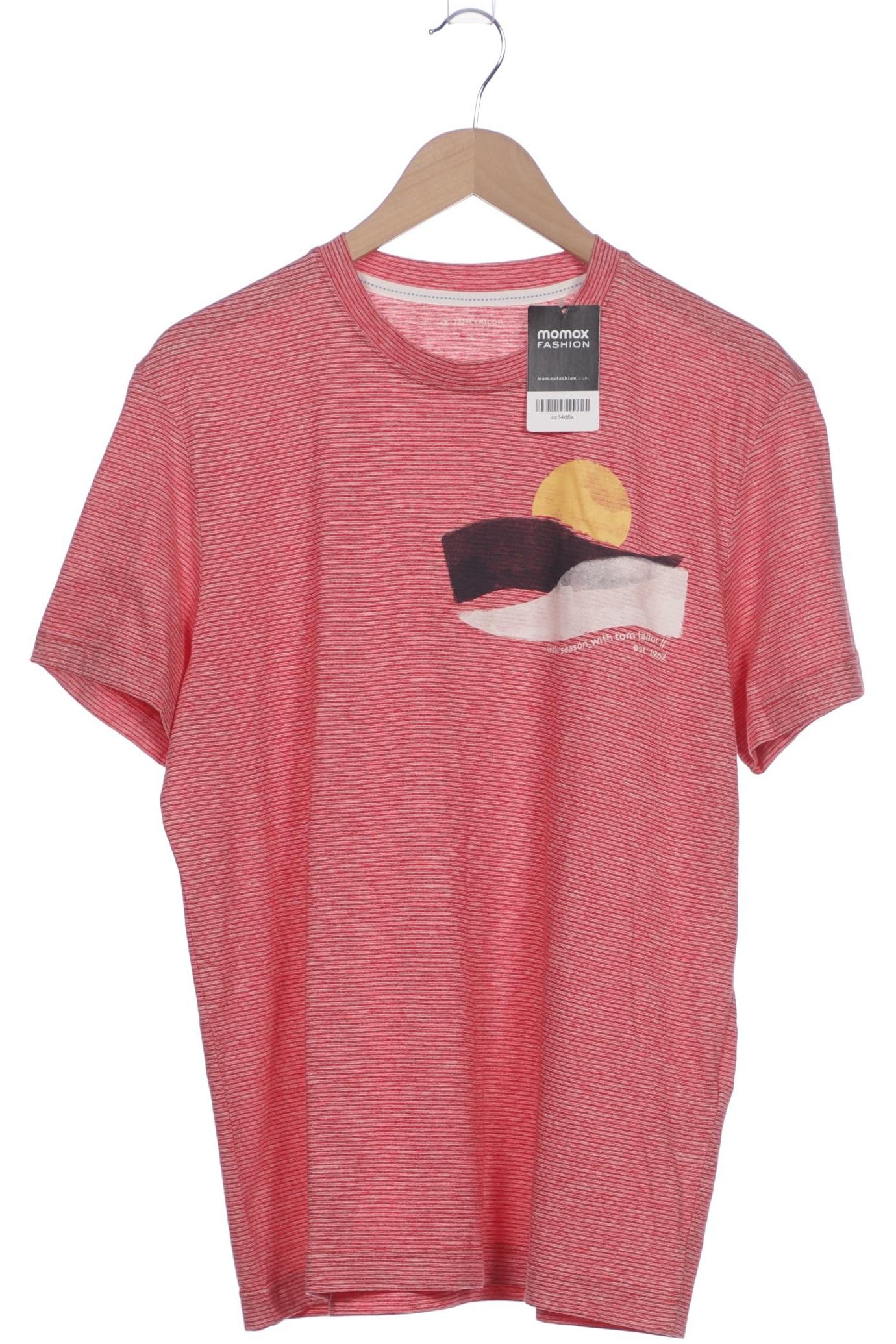 

Tom Tailor Herren T-Shirt, rot, Gr. 52