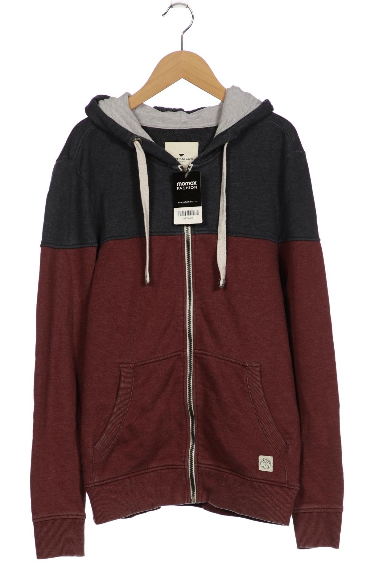 

Tom Tailor Herren Kapuzenpullover, bordeaux, Gr. 46