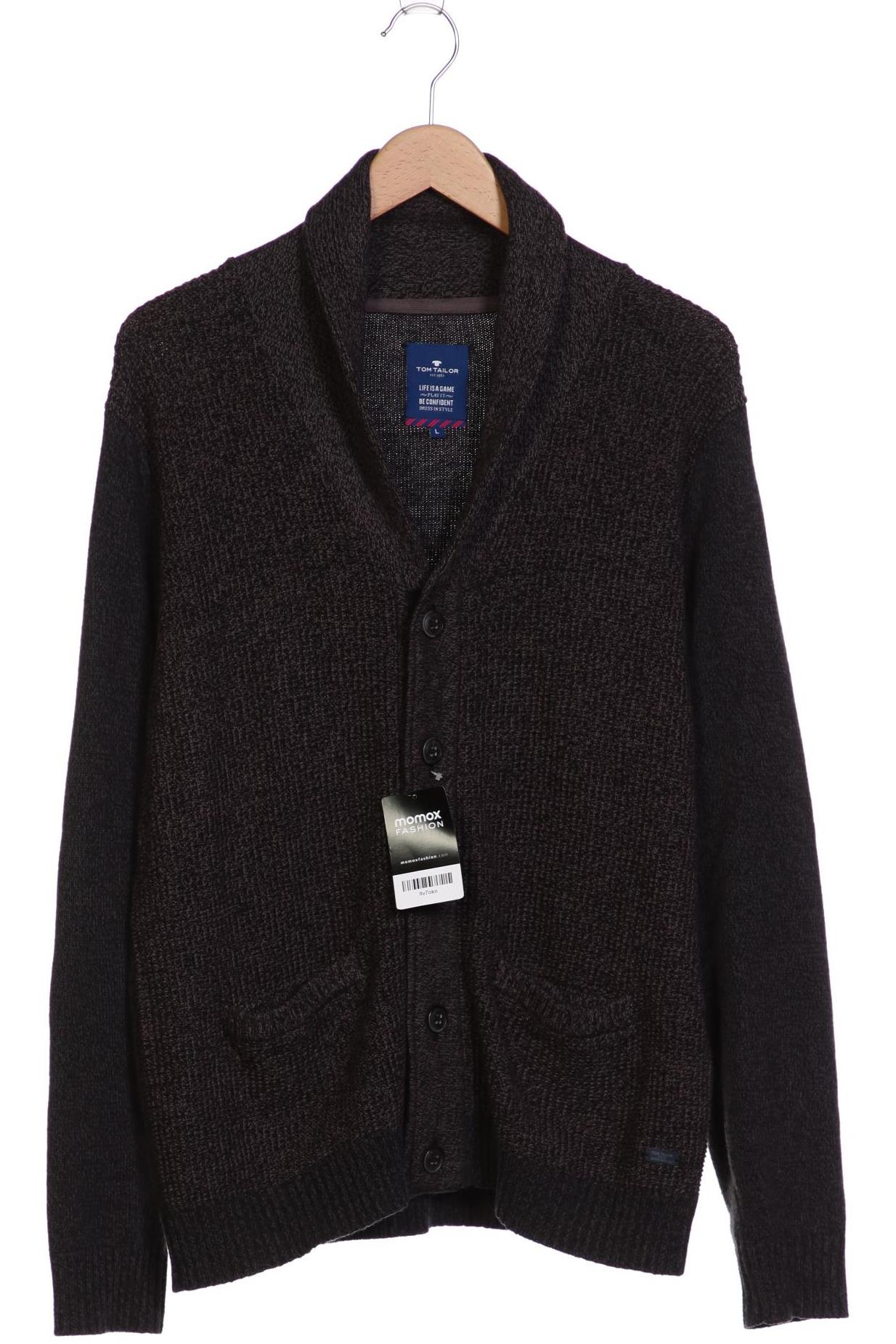 

Tom Tailor Herren Strickjacke, grau, Gr. 52