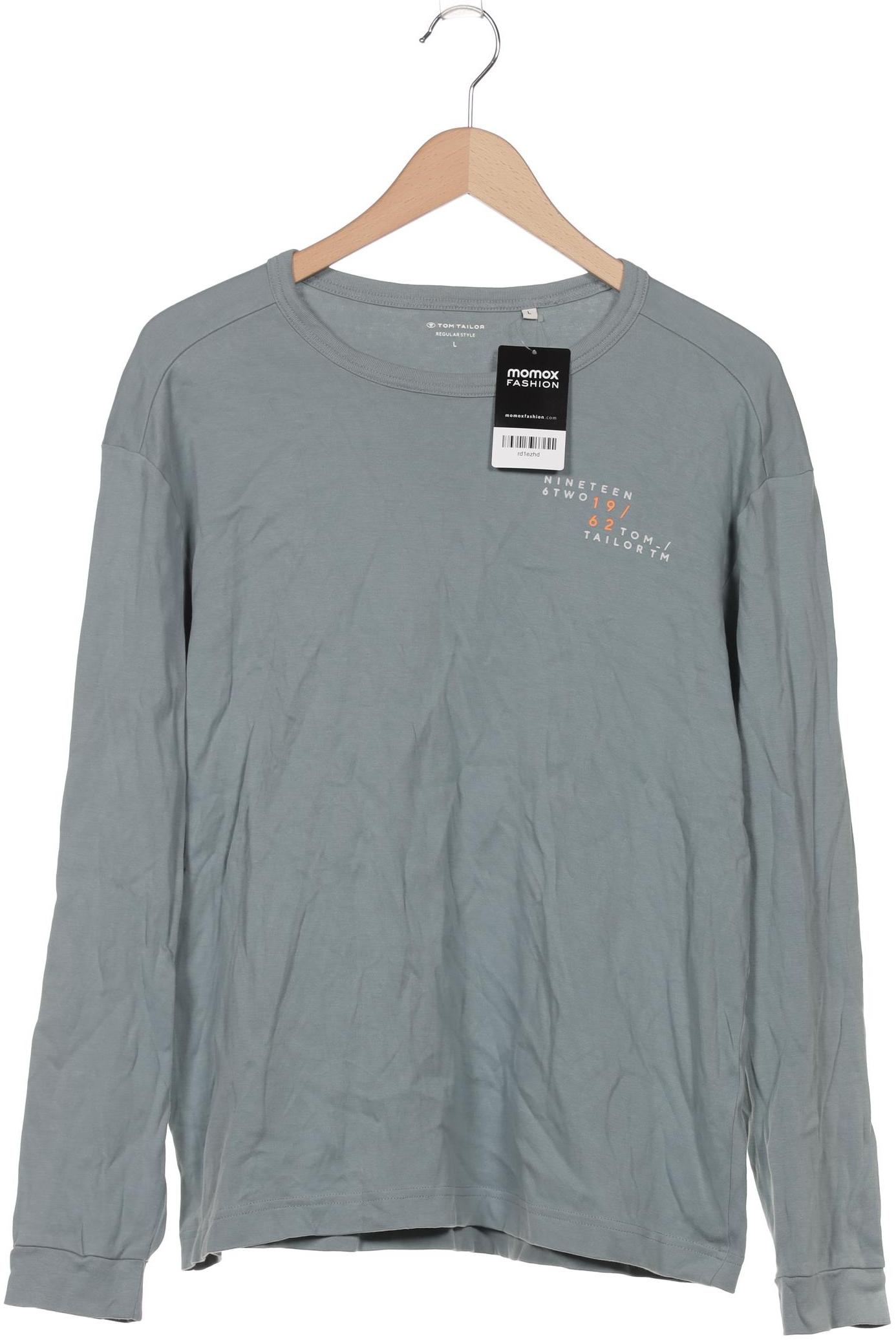

Tom Tailor Herren Langarmshirt, blau, Gr. 52