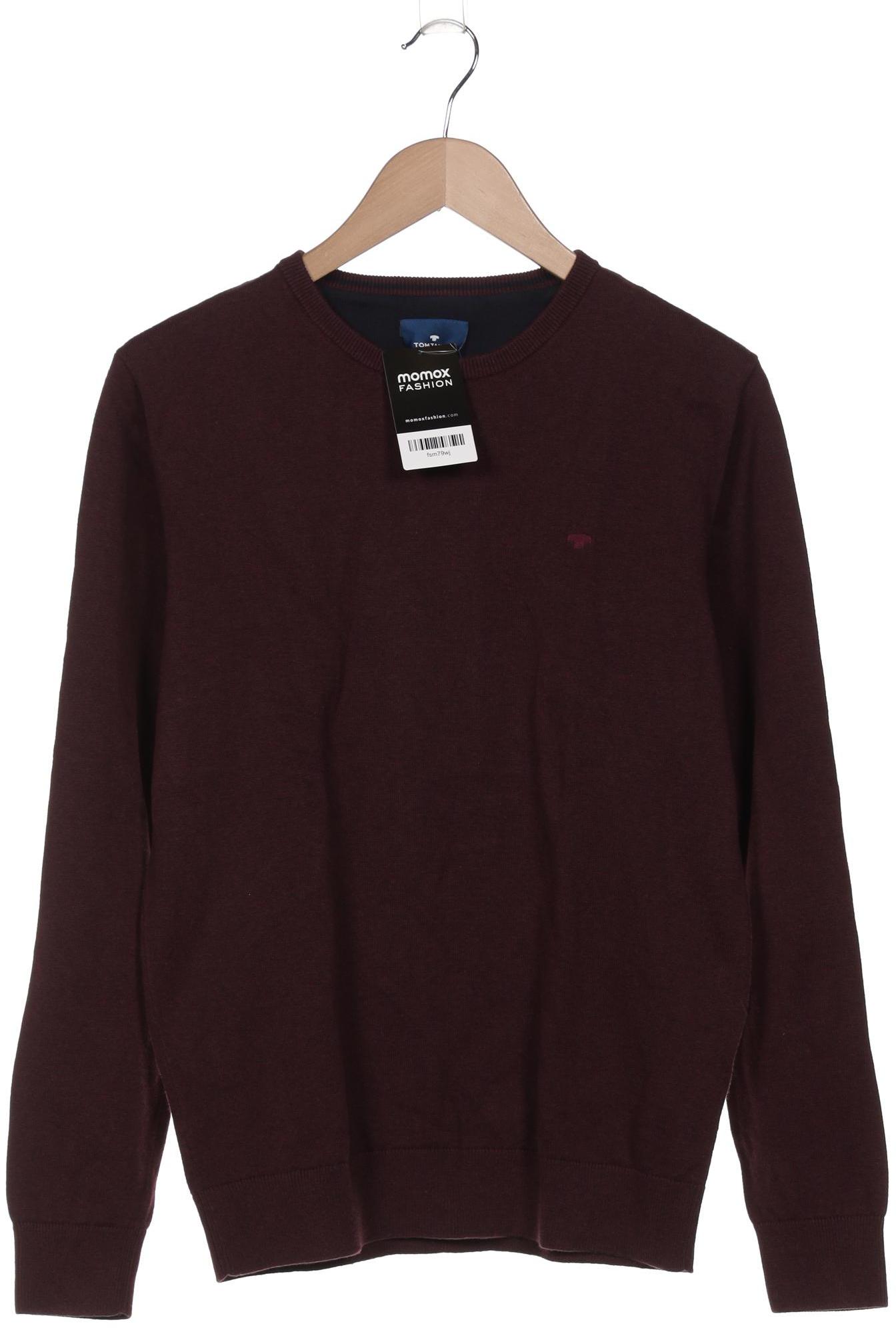 Thumbnail - Tom Tailor Herren Pullover, bordeaux, Gr. 52