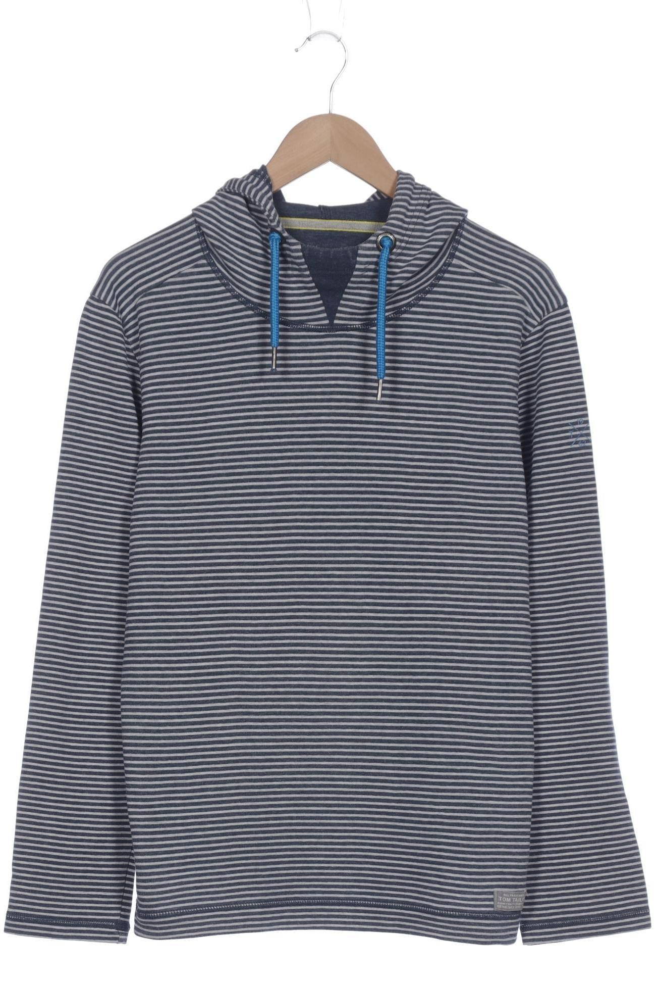 

Tom Tailor Herren Kapuzenpullover, blau, Gr. 48