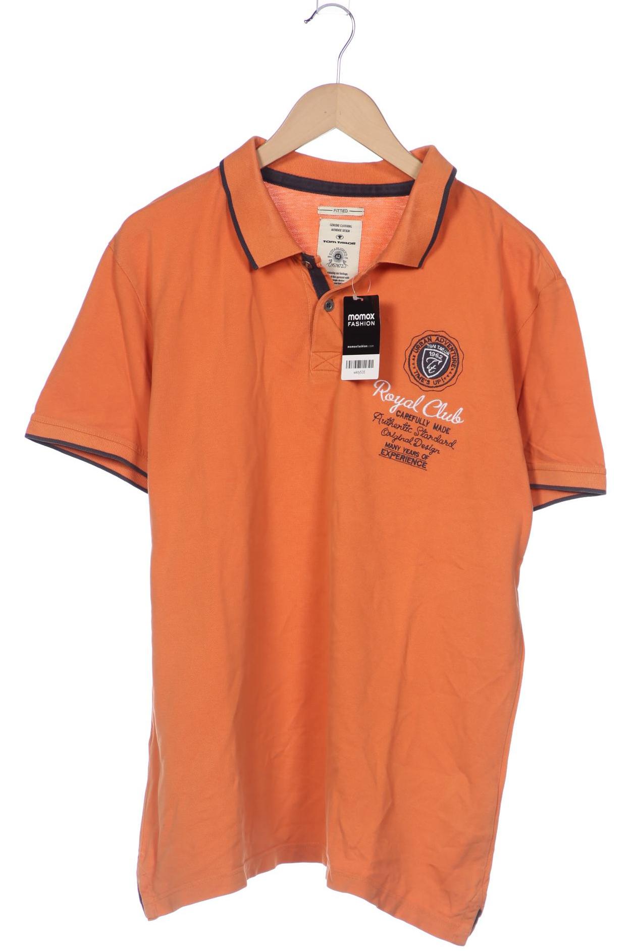 

Tom Tailor Herren Poloshirt, orange, Gr. 54