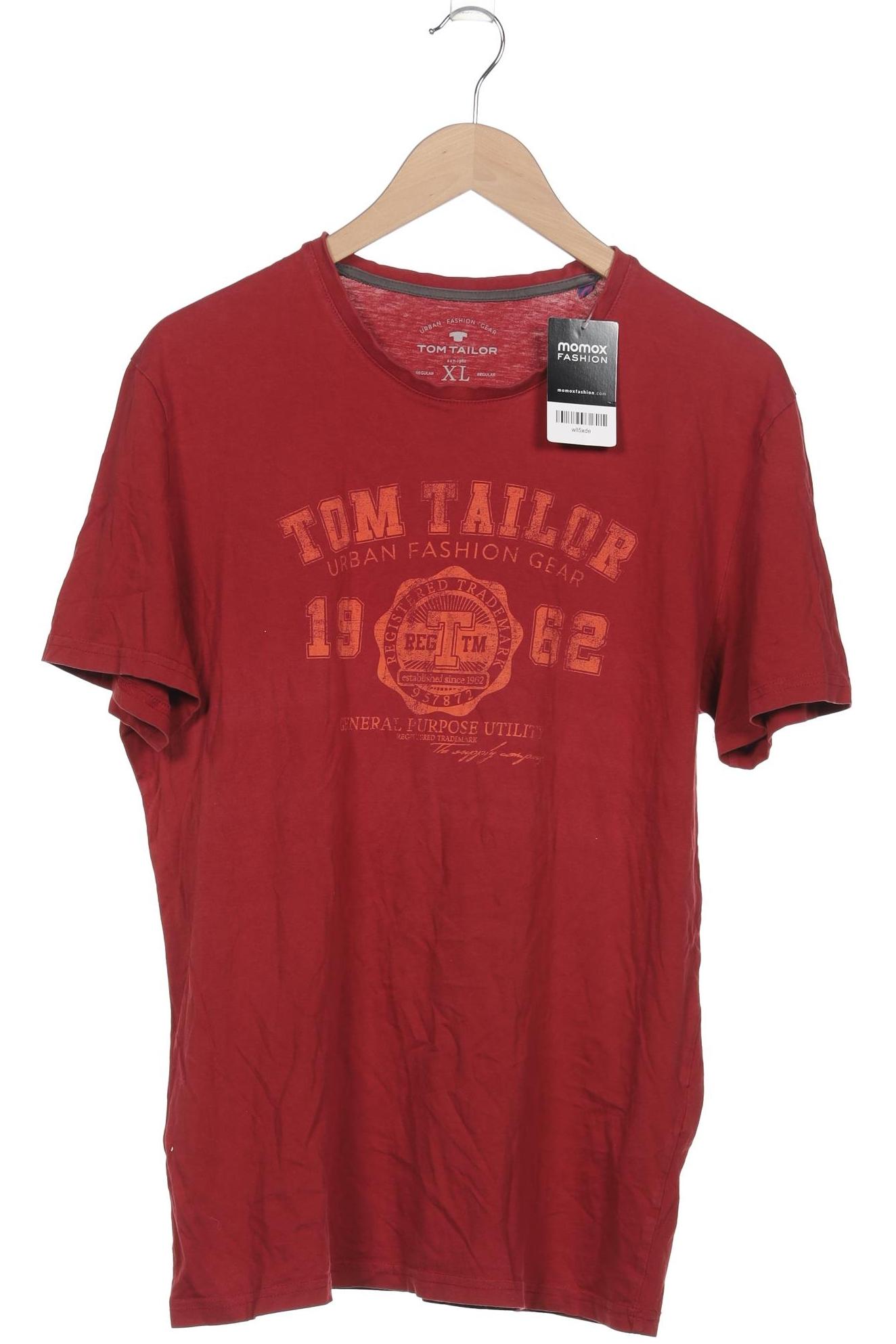 

Tom Tailor Herren T-Shirt, rot, Gr. 54