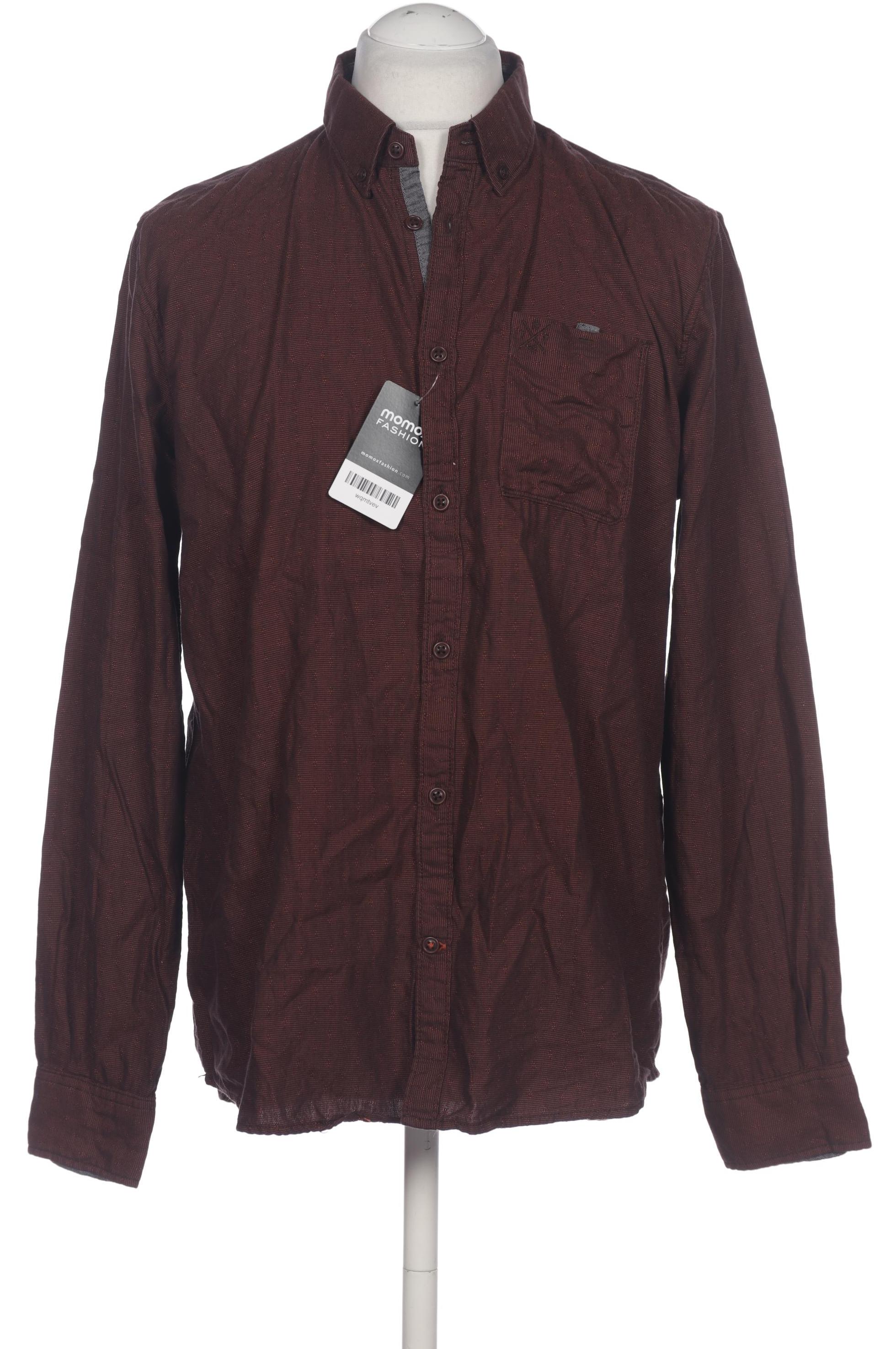 

Tom Tailor Herren Hemd, braun, Gr. 52