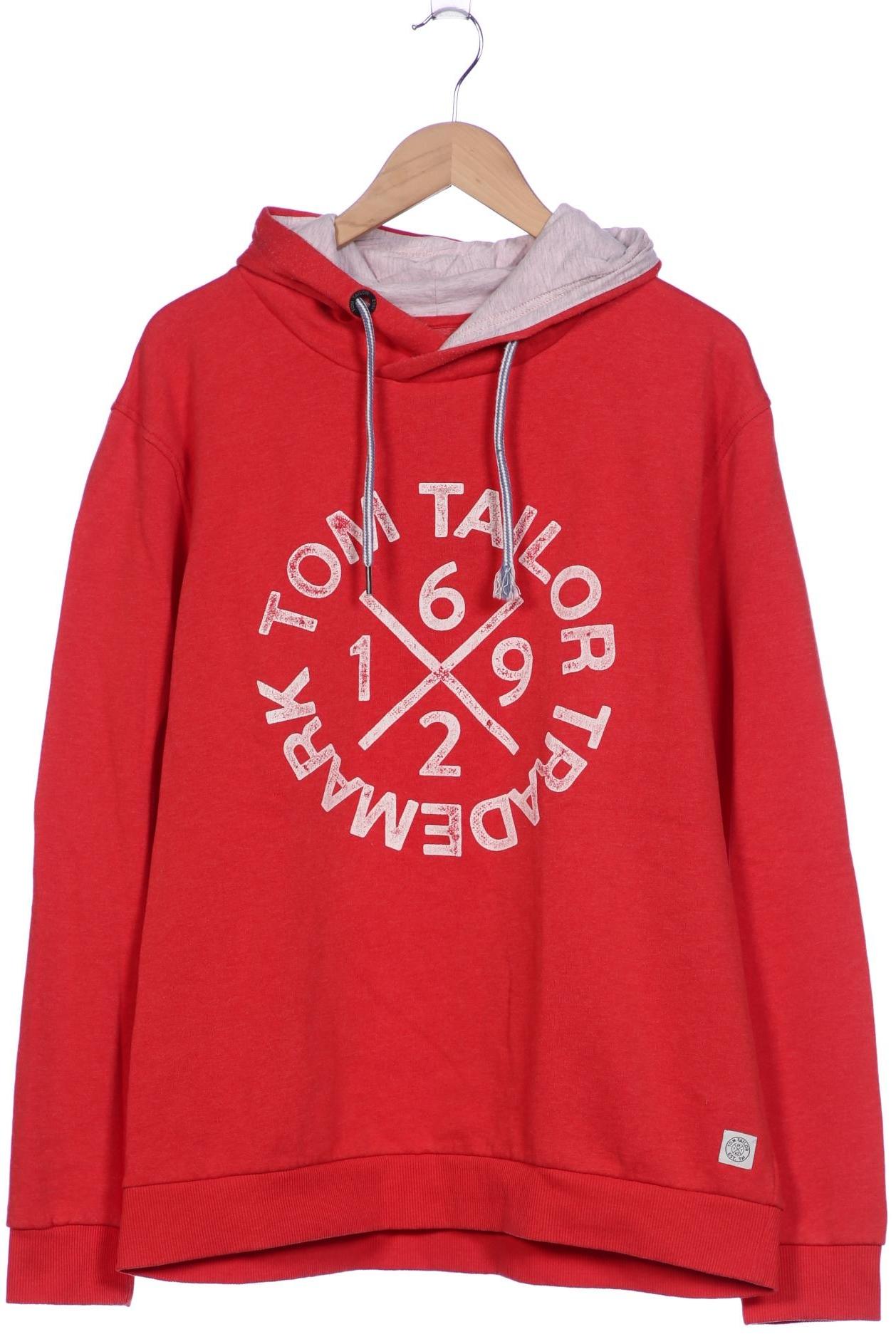 

Tom Tailor Herren Kapuzenpullover, rot, Gr. 56