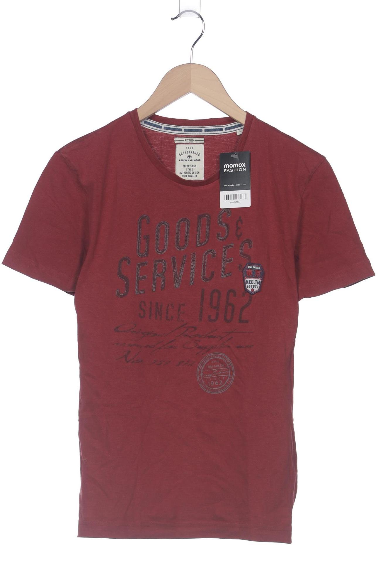 

Tom Tailor Herren T-Shirt, rot, Gr. 48