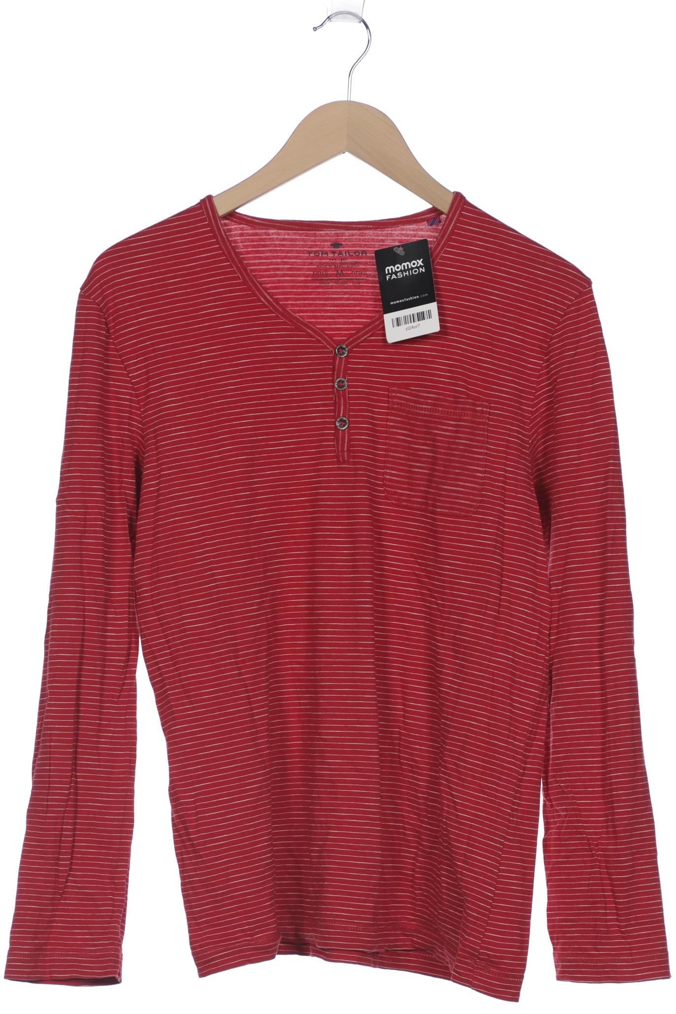 

Tom Tailor Herren Langarmshirt, rot, Gr. 48