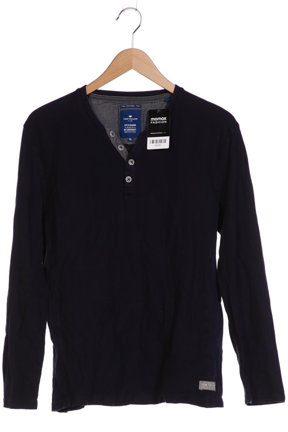 

Tom Tailor Herren Langarmshirt, marineblau, Gr. 54