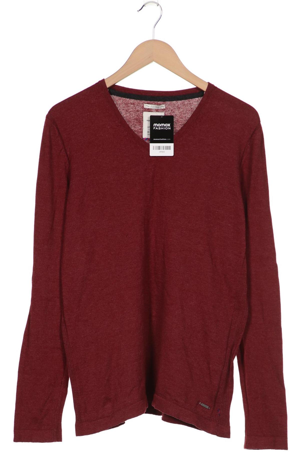 

Tom Tailor Herren Pullover, bordeaux, Gr. 52