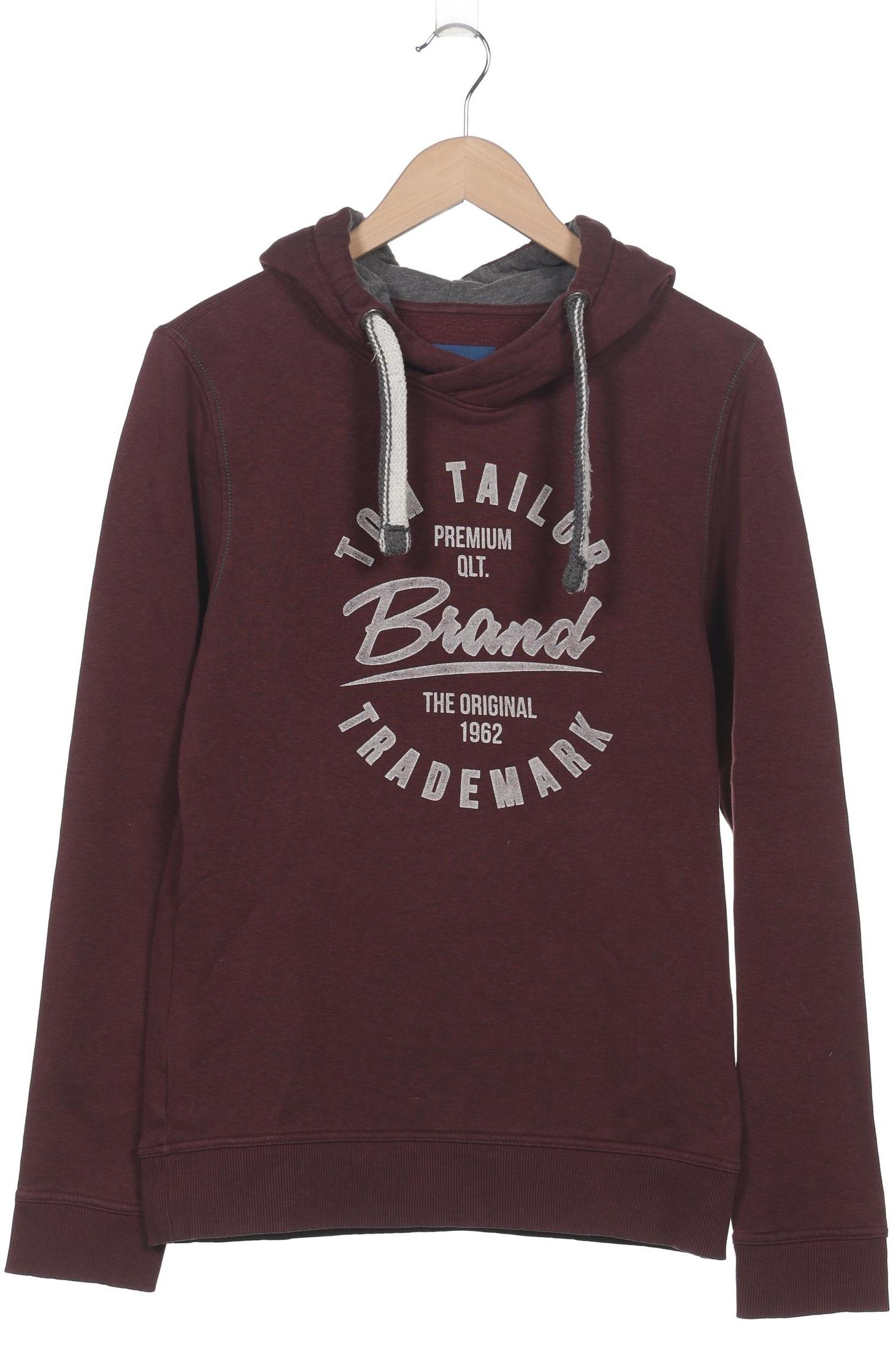 

Tom Tailor Herren Kapuzenpullover, bordeaux, Gr. 46