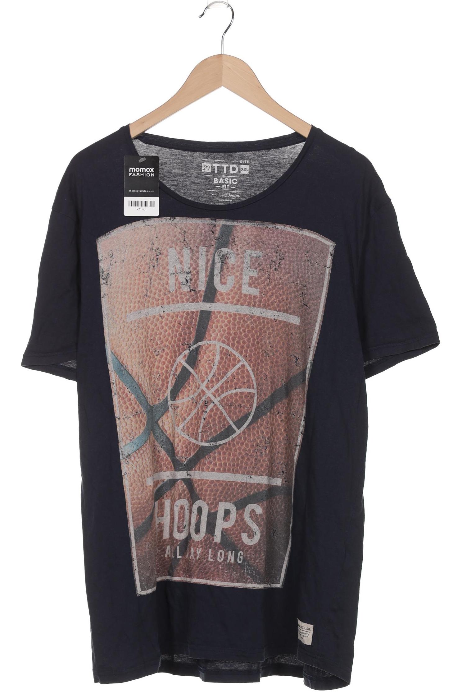 

Tom Tailor Herren T-Shirt, marineblau, Gr. 56