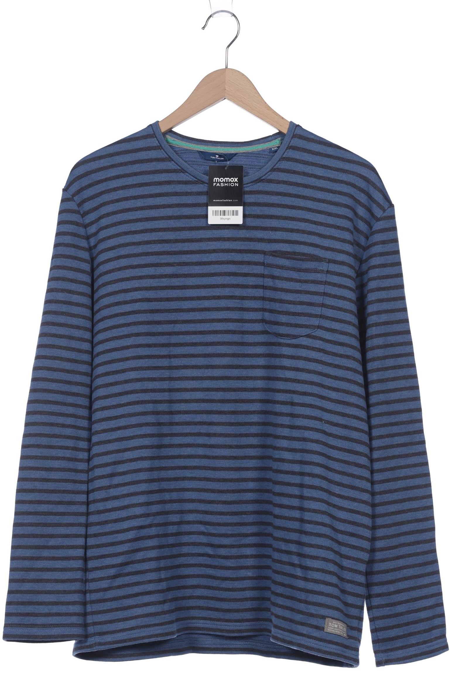 

Tom Tailor Herren Langarmshirt, blau, Gr. 56