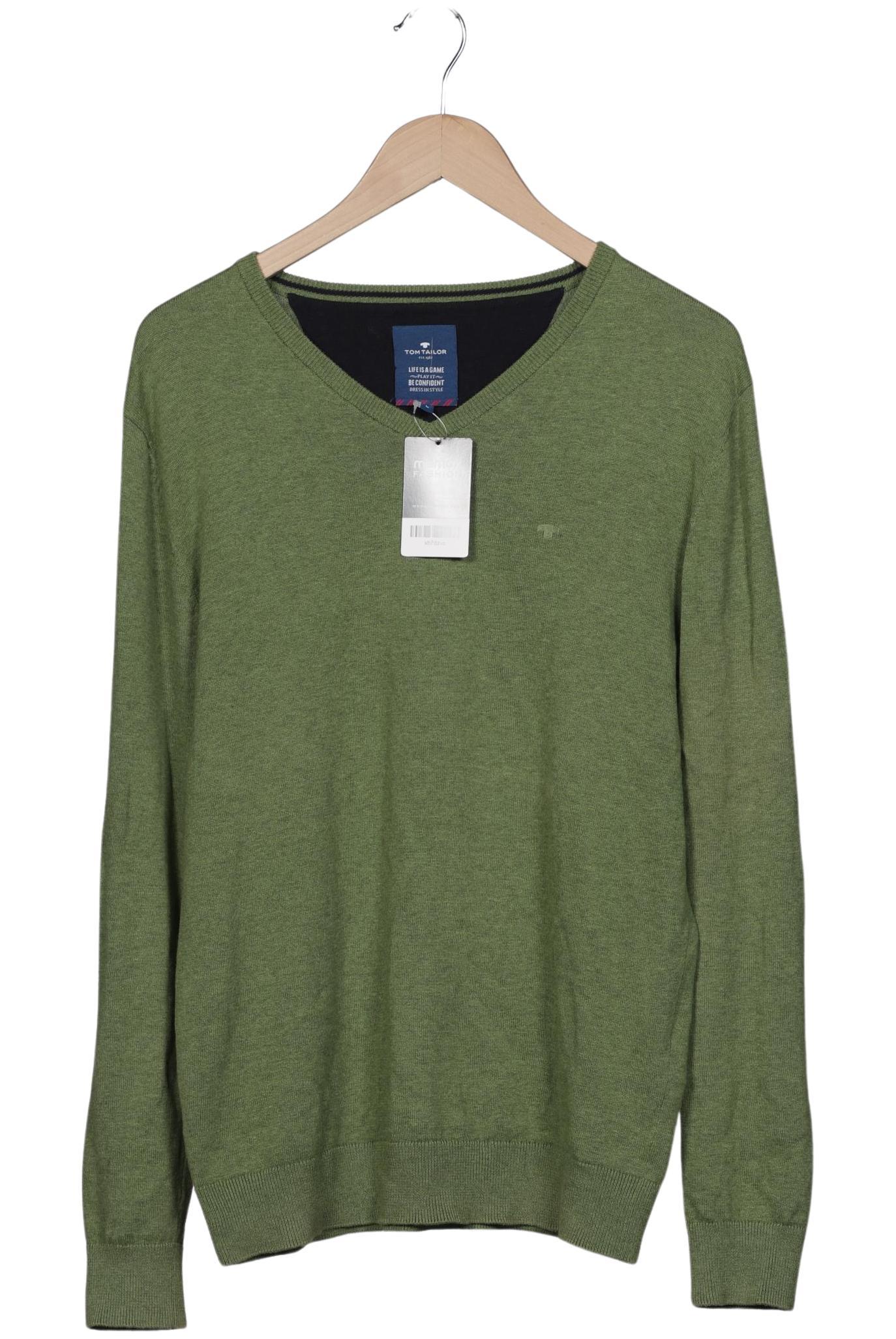 Thumbnail - Tom Tailor Herren Pullover, grün, Gr. 52