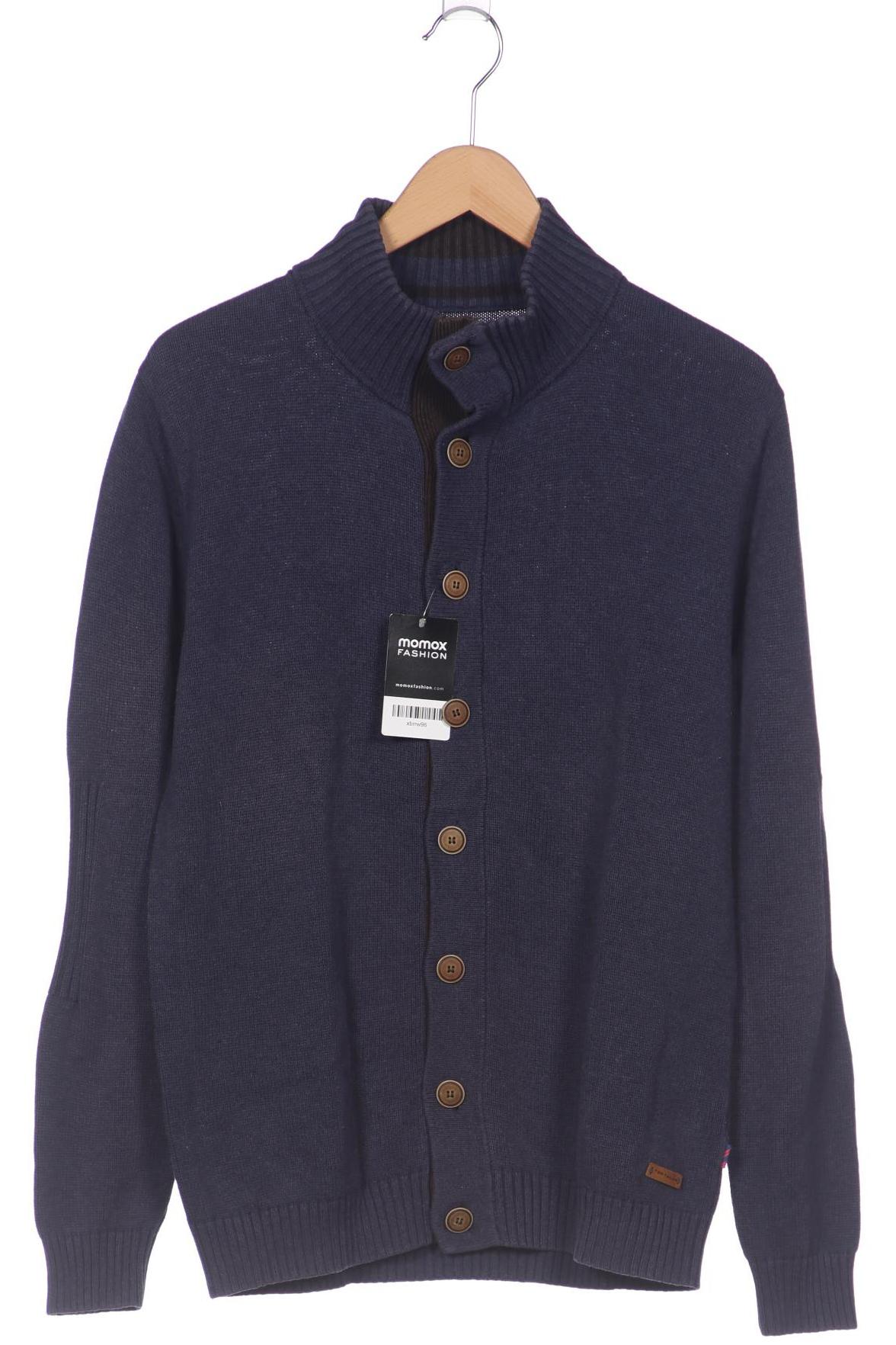 

Tom Tailor Herren Strickjacke, blau, Gr. 52