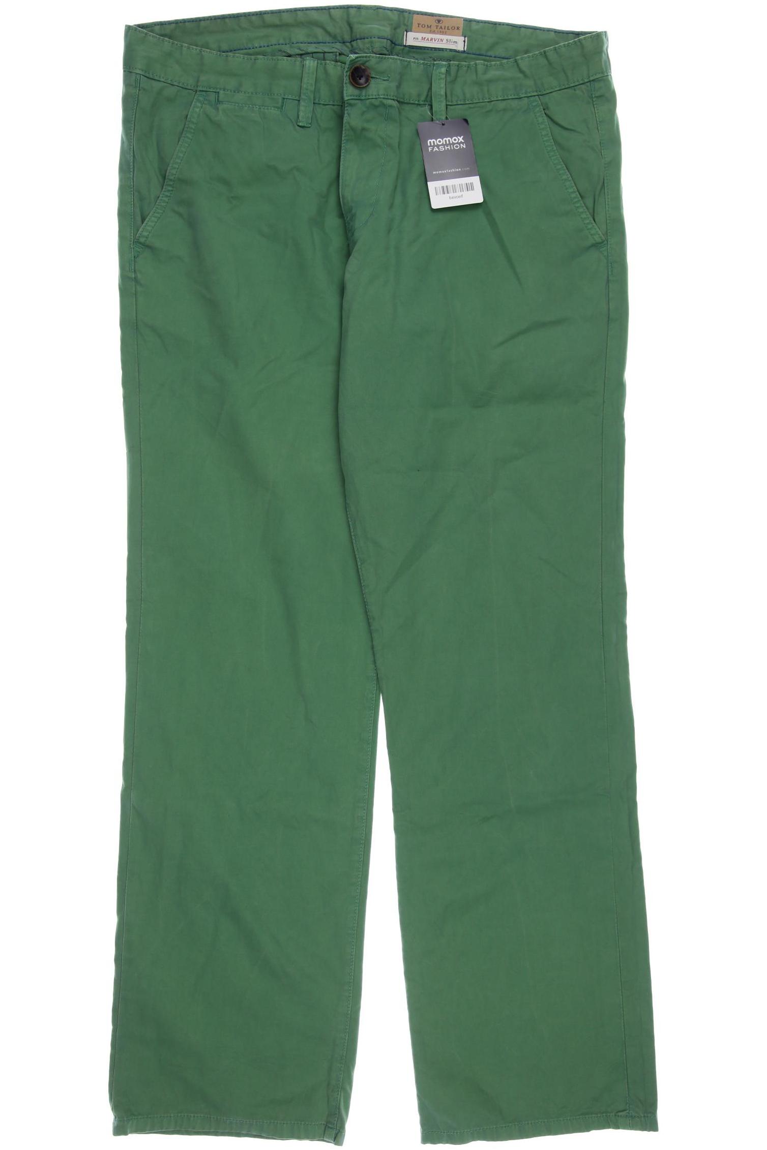 

Tom Tailor Herren Stoffhose, grün, Gr. 38