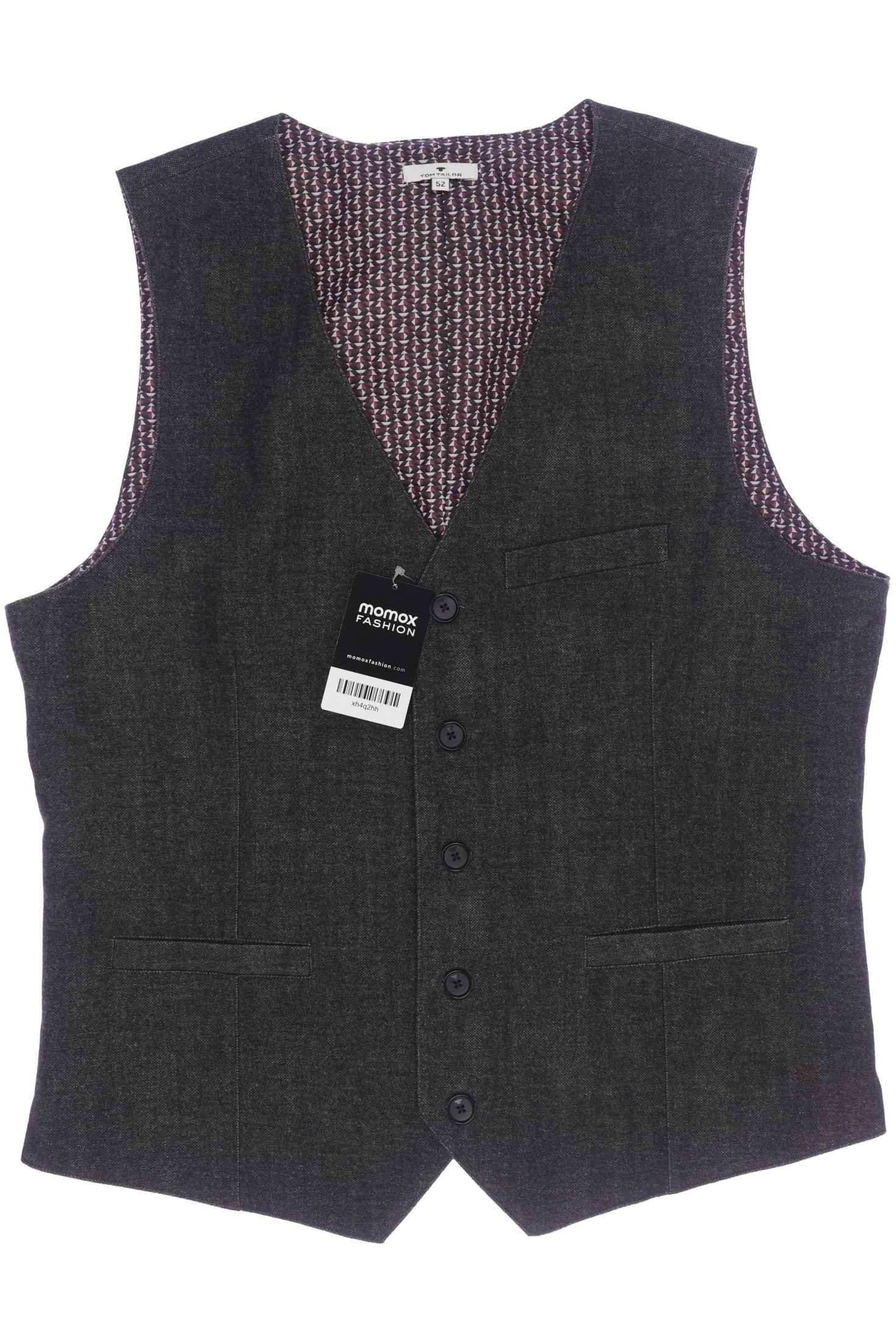 

Tom Tailor Herren Weste, grau, Gr. 52
