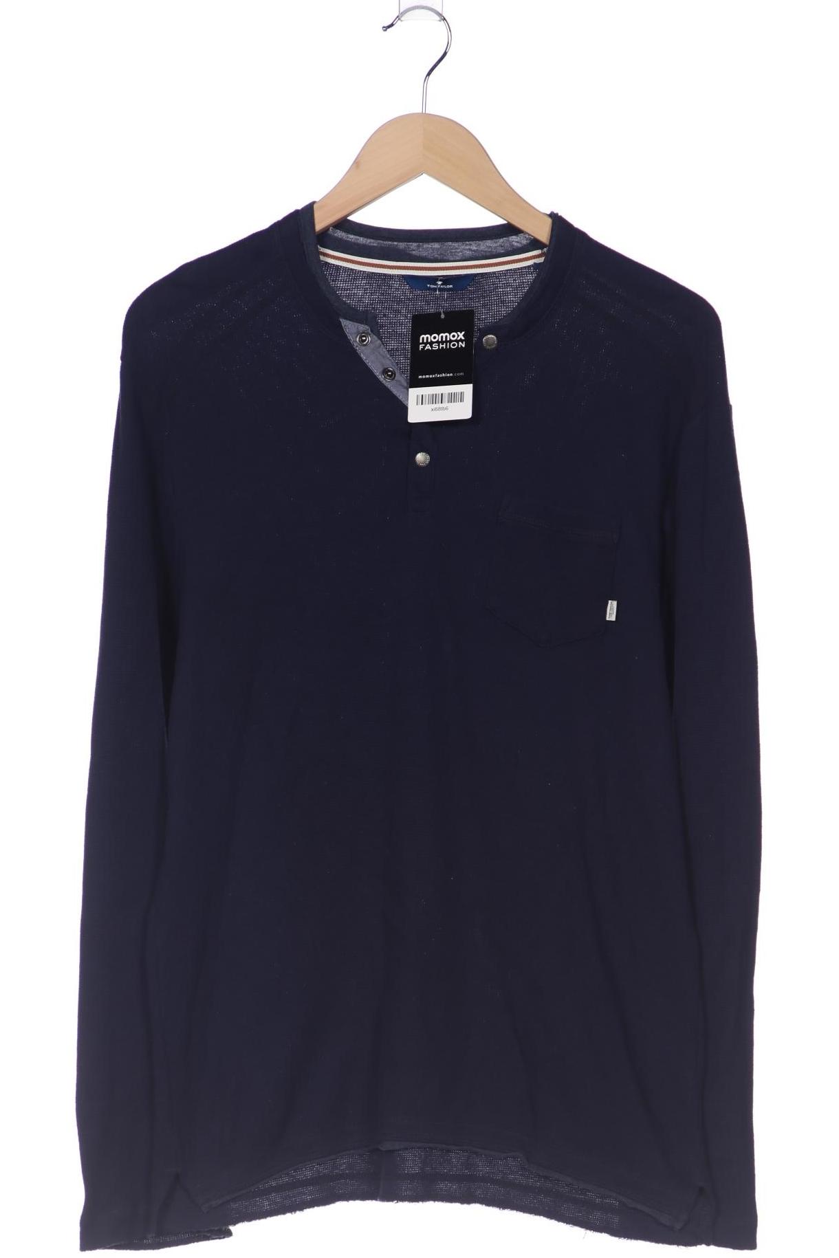 

Tom Tailor Herren Langarmshirt, marineblau, Gr. 48